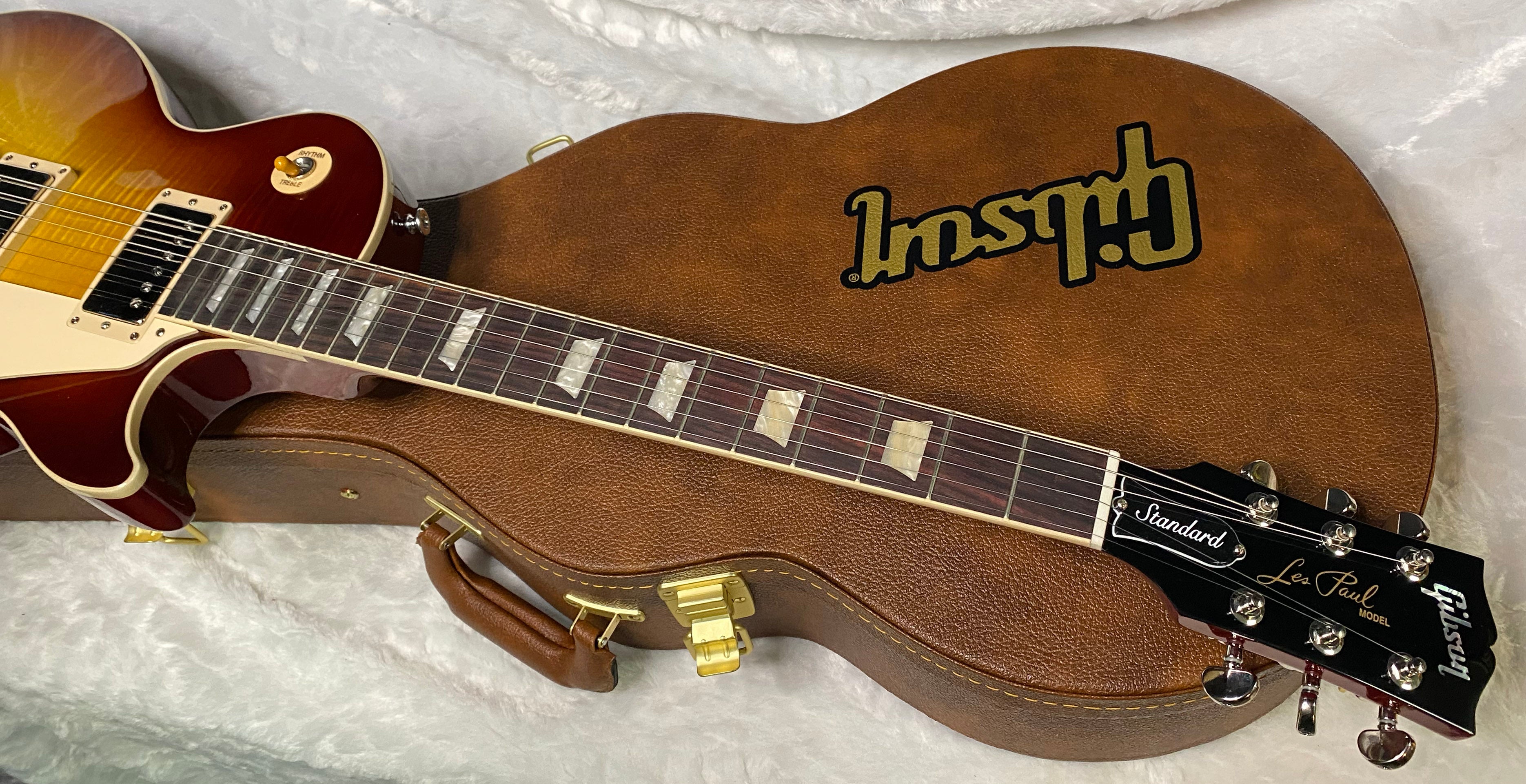 NEW! Gibson Les Paul 60's Standard Iced Tea - Authorized Dealer - Beautiful Flame Maple Top - ONLY 8.6 lbs!! - G07171