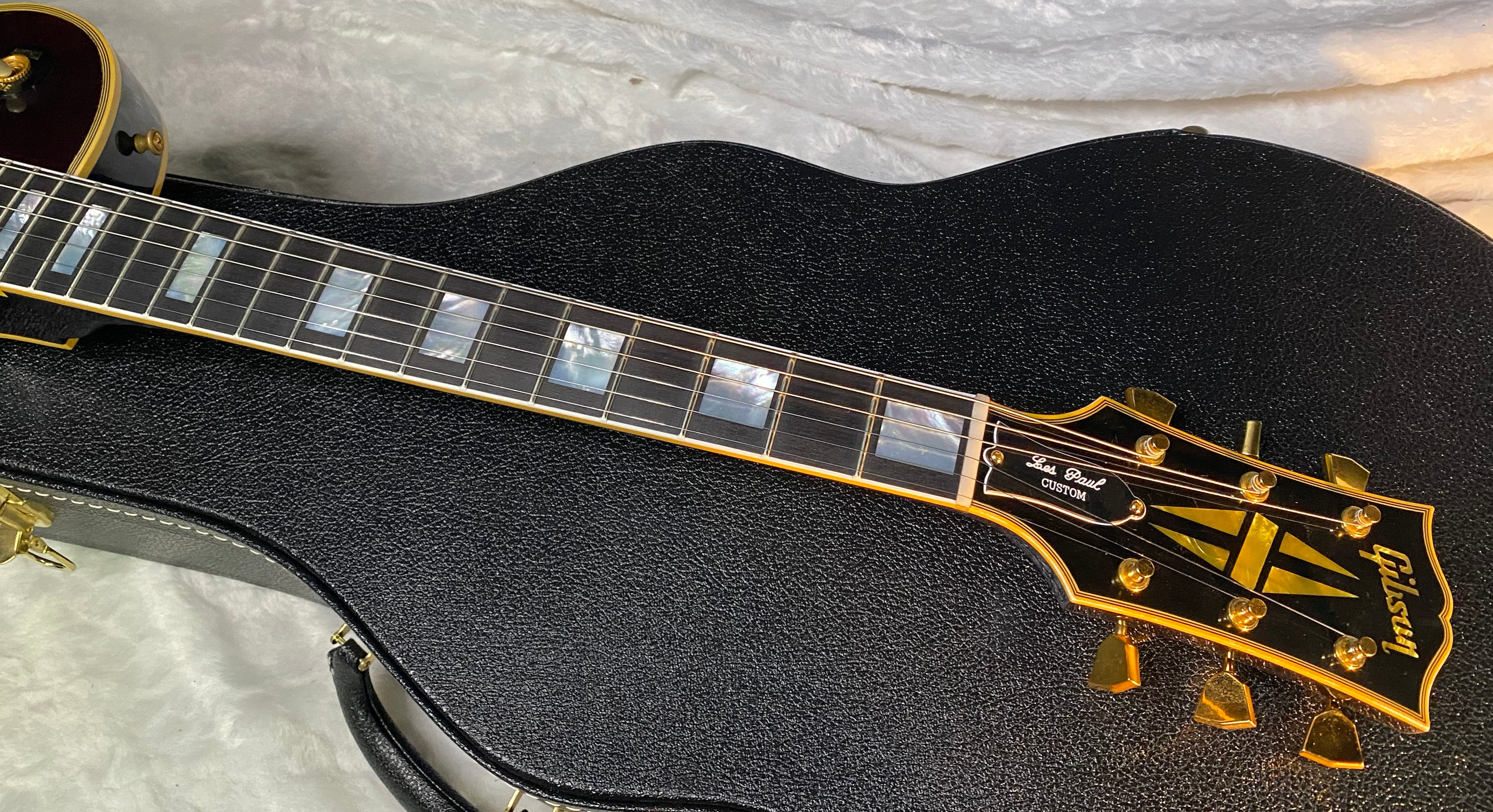 NEW! Gibson Custom Shop Murphy Lab '68 Les Paul Custom Reissue - Light Aged Walnut Finish - Authorized Dealer - Only 9.2 lbs - G06604