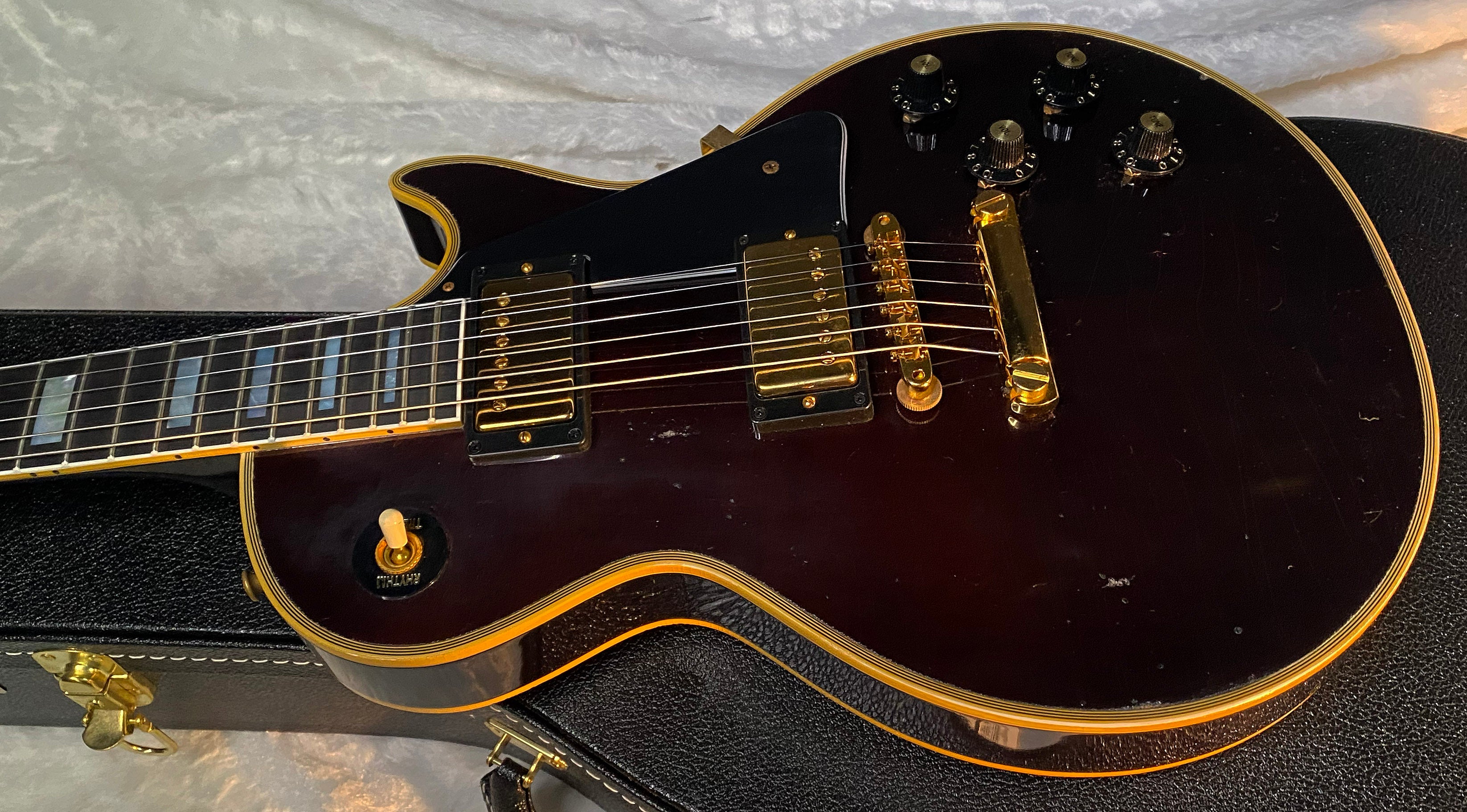 NEW! Gibson Custom Shop Murphy Lab '68 Les Paul Custom Reissue - Light Aged Walnut Finish - Authorized Dealer - Only 9.2 lbs - G06604