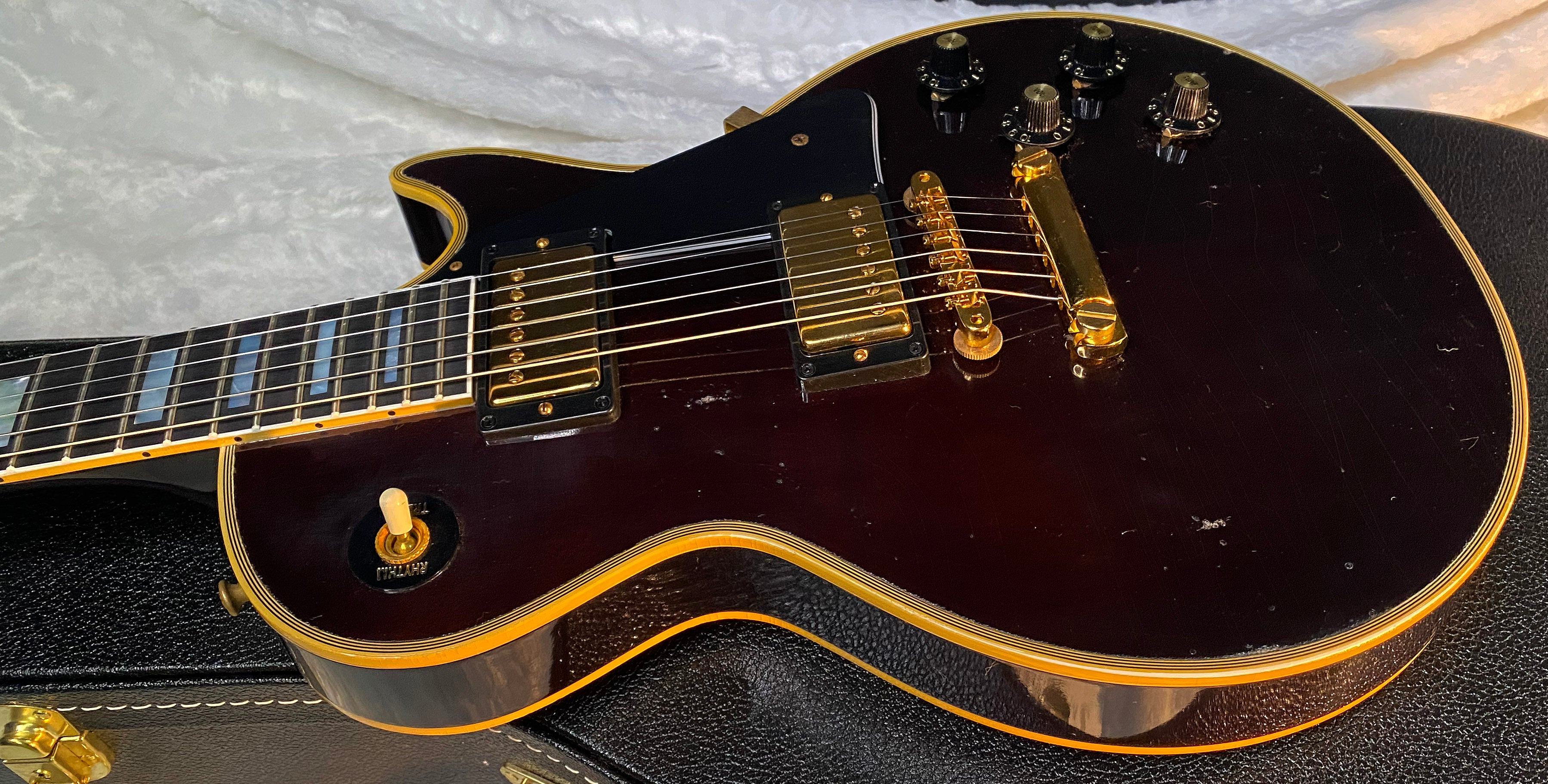 NEW! Gibson Custom Shop Murphy Lab '68 Les Paul Custom Reissue - Light Aged Walnut Finish - Authorized Dealer - Only 9.2 lbs - G06604