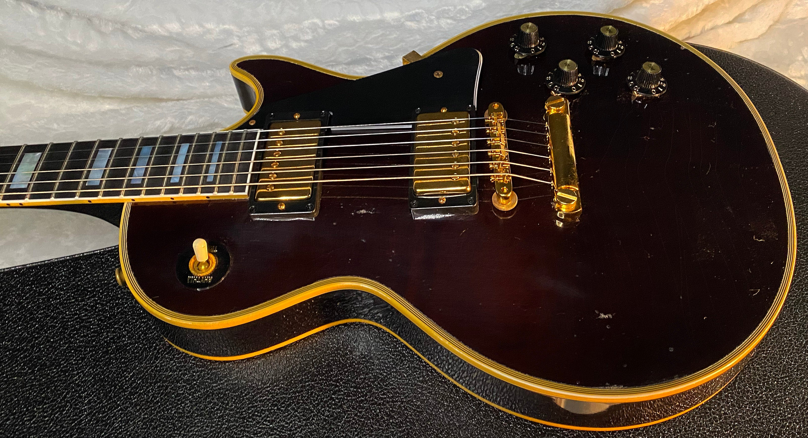 NEW! Gibson Custom Shop Murphy Lab '68 Les Paul Custom Reissue - Light Aged Walnut Finish - Authorized Dealer - Only 9.2 lbs - G06604
