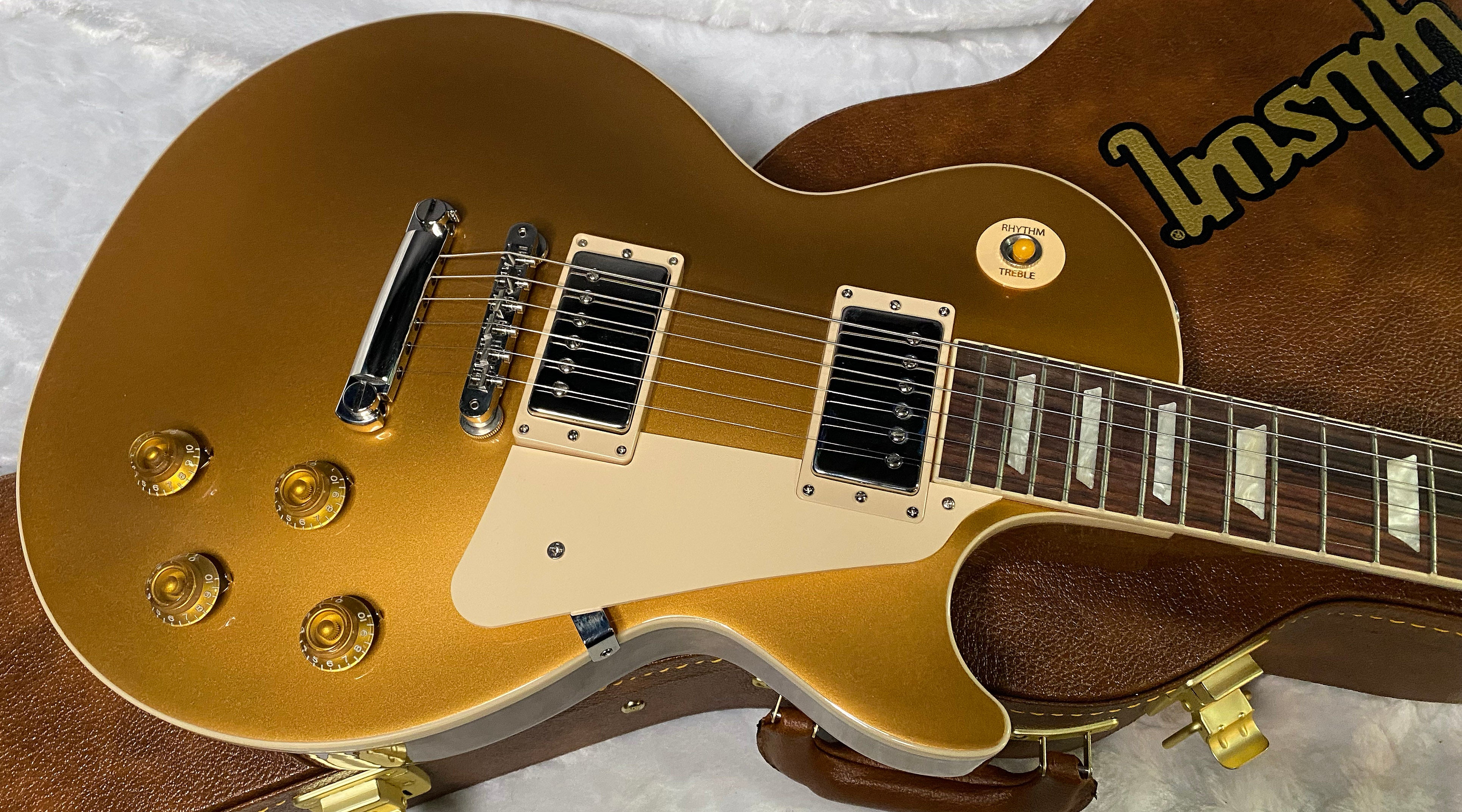 NEW ! Gibson Les Paul 50's Standard Gold Top - Authorized Dealer - Only 9.35 lbs - G07170