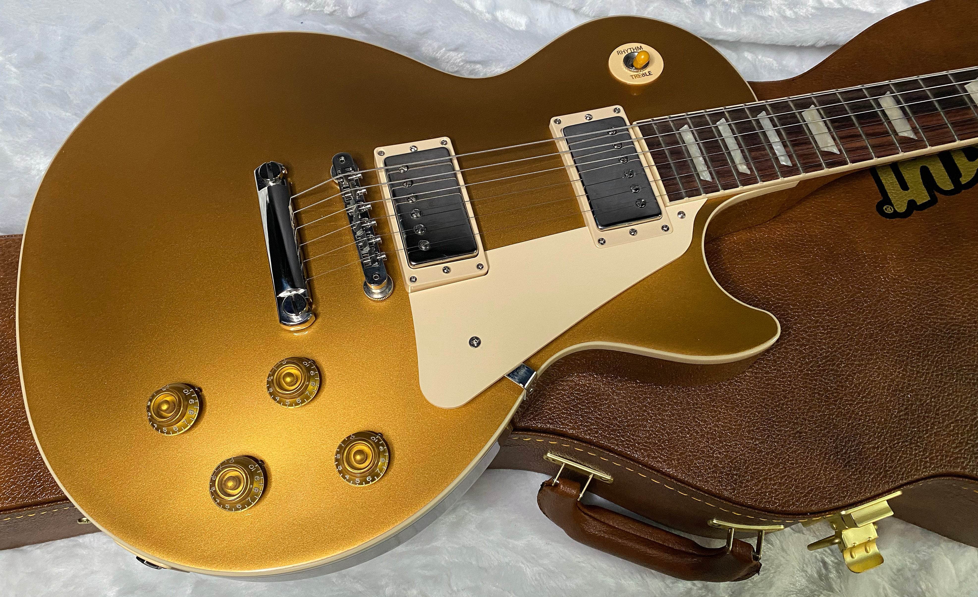 NEW ! Gibson Les Paul 50's Standard Gold Top - Authorized Dealer - Only 9.35 lbs - G07170