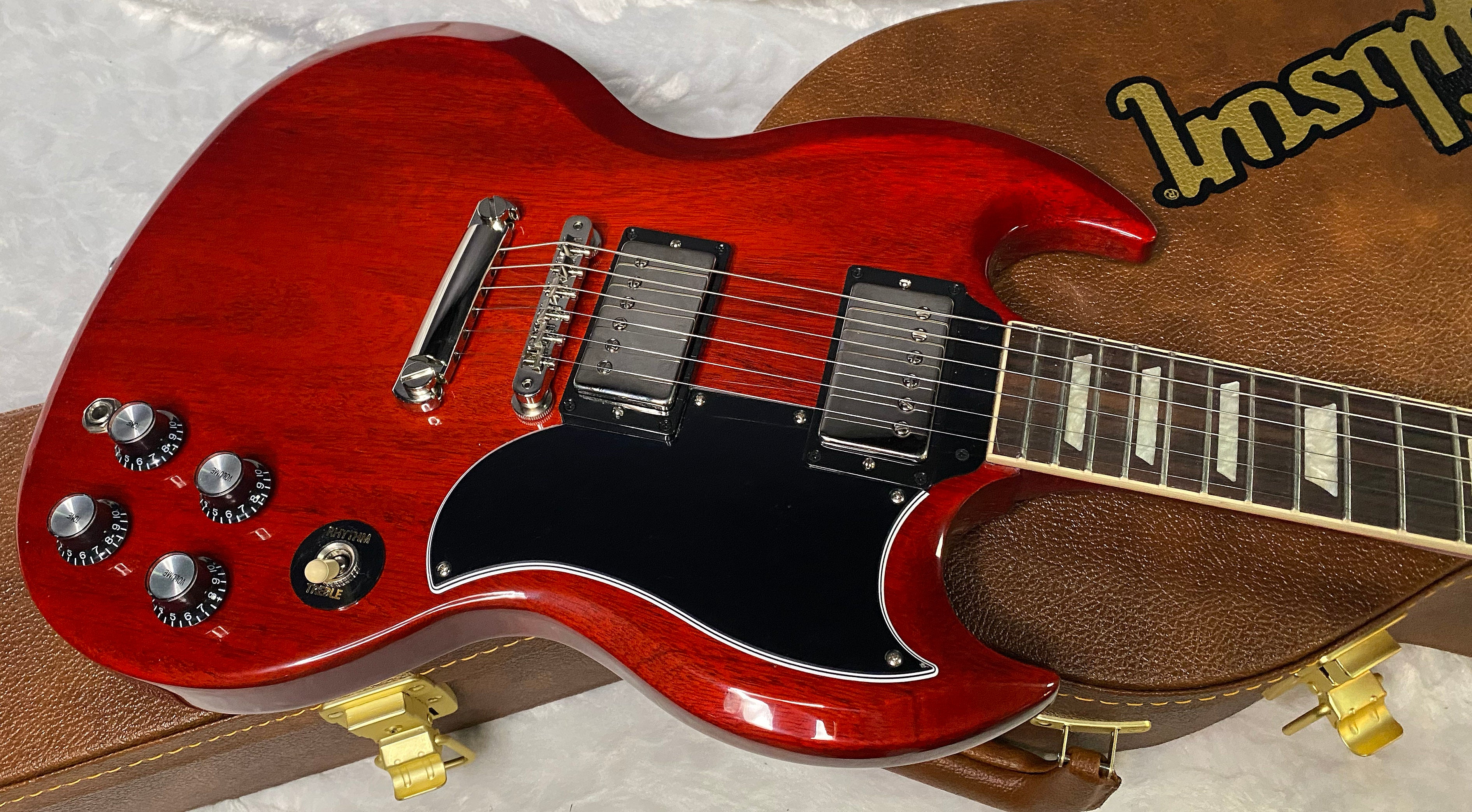 NEW ! Gibson SG Standard '61 Stop Bar - Vintage Cherry - Only 6.4 lbs - Authorized Dealer - G07180
