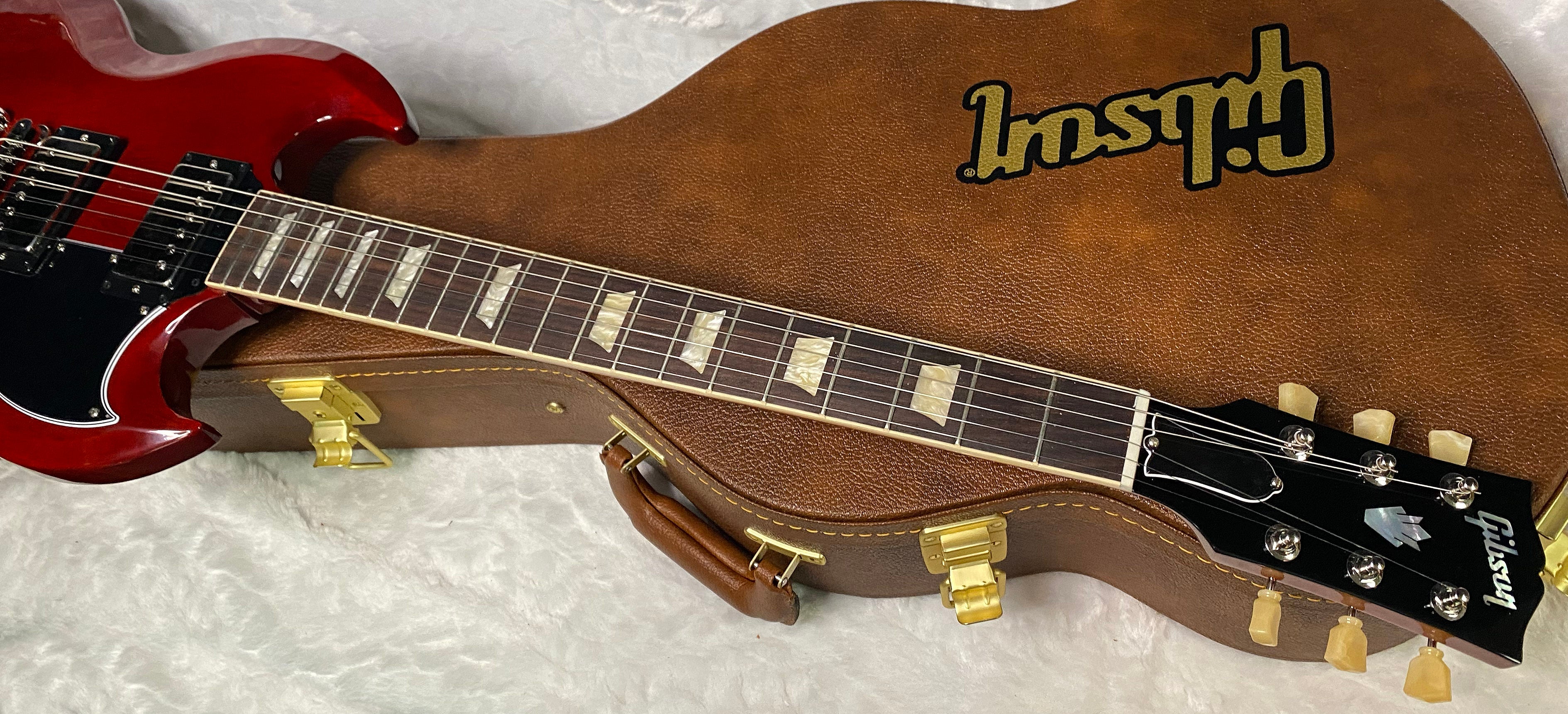 NEW ! Gibson SG Standard '61 Stop Bar - Vintage Cherry - Only 6.4 lbs - Authorized Dealer - G07180