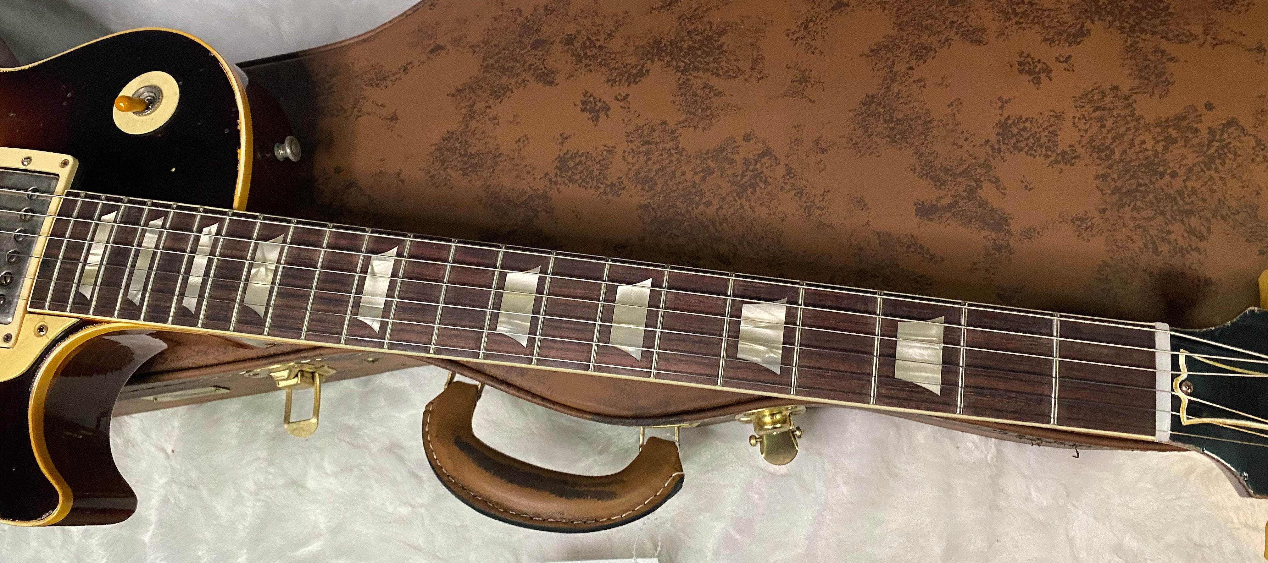 NEW! Gibson Custom 1959 Les Paul Standard Resissue Electric Guitar - Beauty of the Burst #58 - Heavy Aged - Murphy Lab - Authorized Dealer - 8.7 lbs - G07173