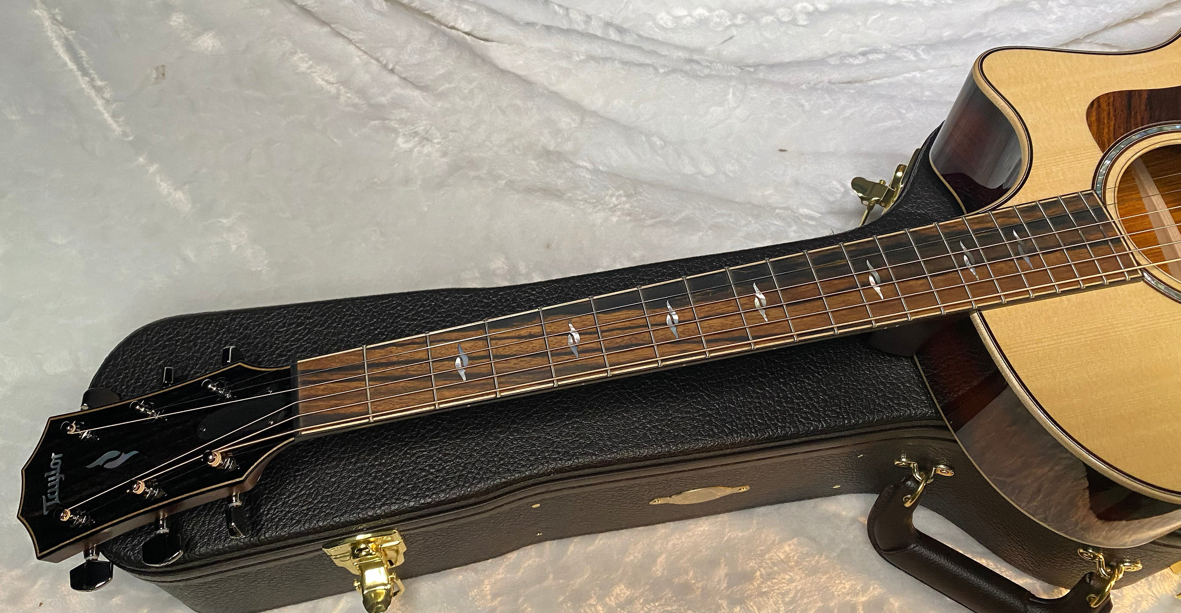 NEW! Taylor 814ce LTD Cocobolo Acoustic-Electric Guitar - Natural Top - Shaded Edgeburst Back & Sides - Authorized Dealer - SAVE! G06612