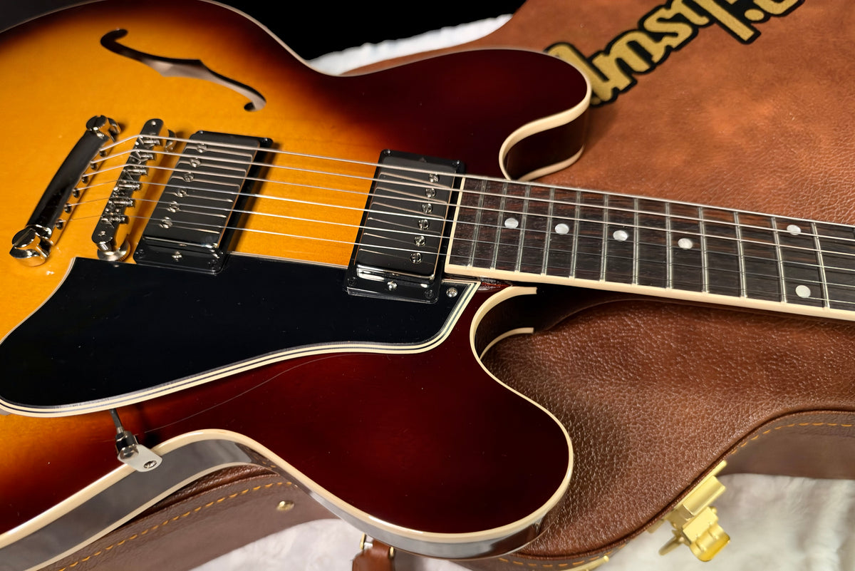 NEW ! Gibson ES-335 50s Semi-Hollowbody Electric Guitar - Vintage Tobacco Burst - Authorized Dealer - 8.6 lbs - G07911