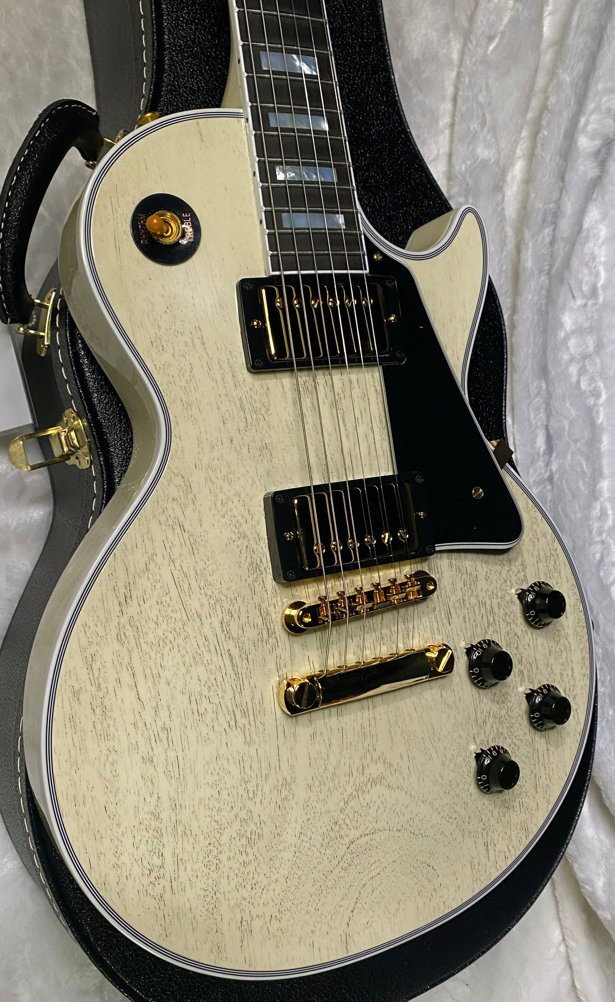 NEW! Gibson Les Paul Custom 1957 Reissue VOS - Custom Ordered in TV White - Custom Shop - ONLY 8.25 lbs - Authorized Dealer - G06598