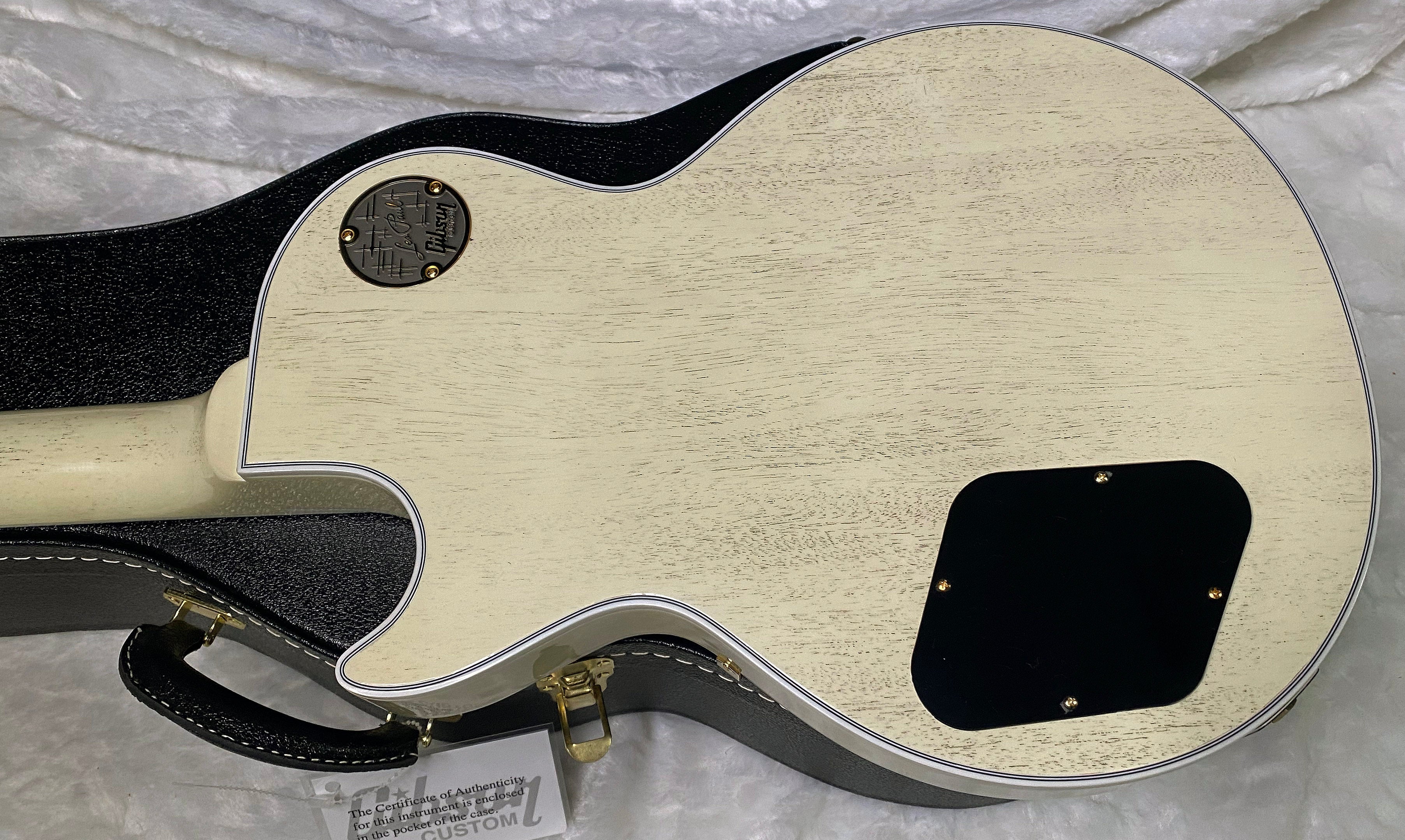 NEW! Gibson Les Paul Custom 1957 Reissue VOS - Custom Ordered in TV White - Custom Shop - ONLY 8.25 lbs - Authorized Dealer - G06598