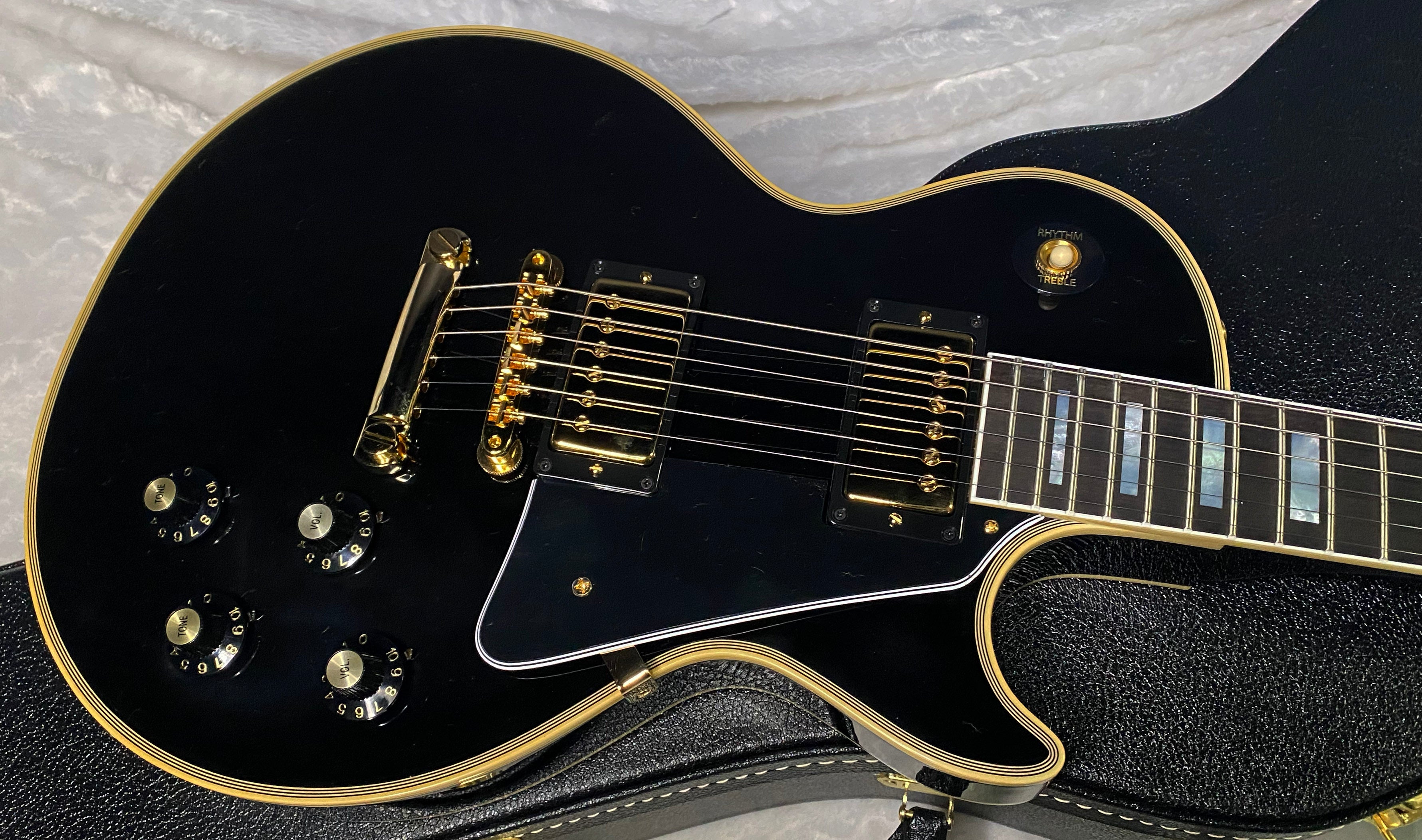 NEW! Gibson Custom Shop '68 Les Paul Custom Reissue - Gloss Ebony - Authorized Dealer - 9.3 lbs - G06603