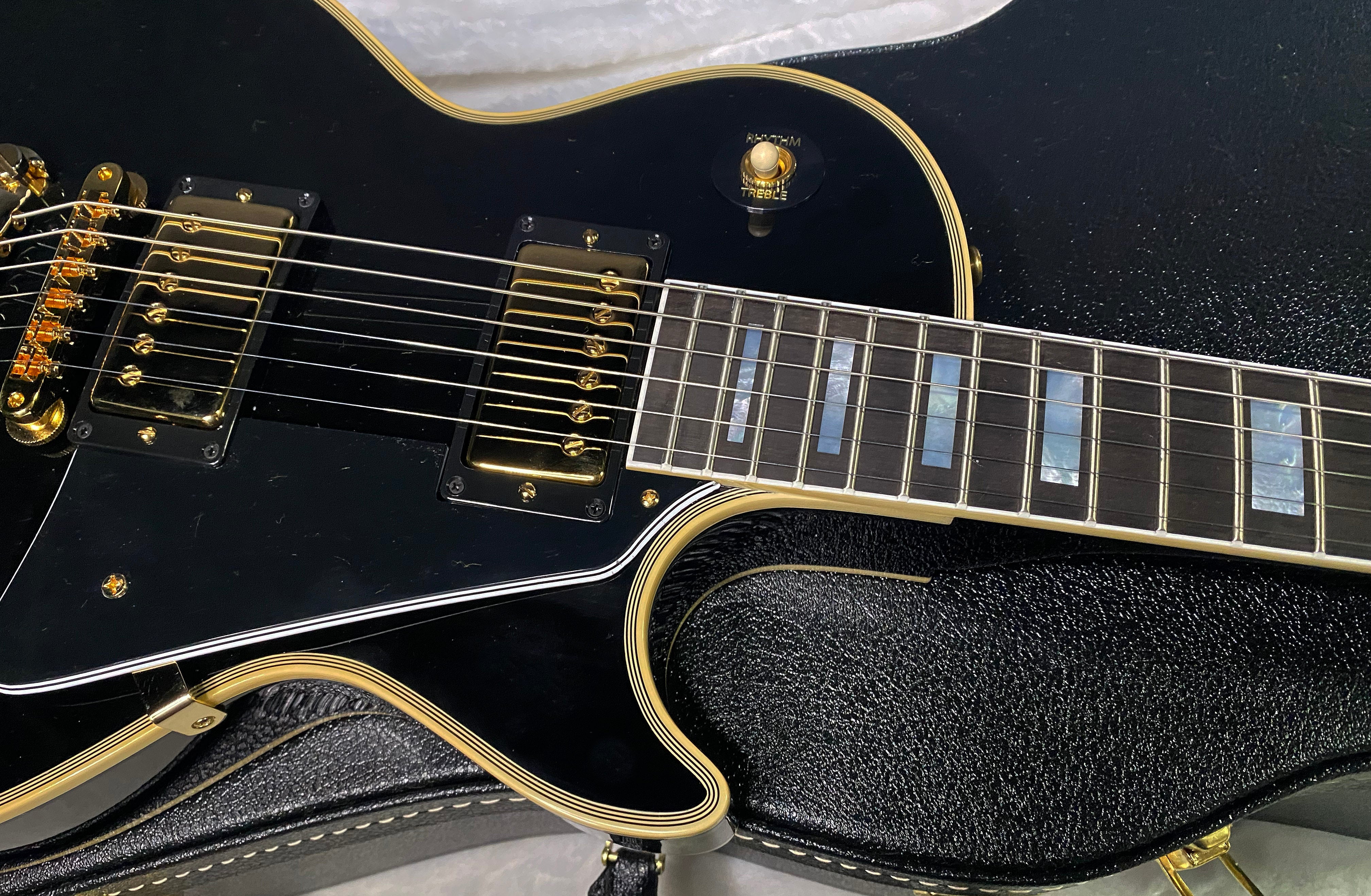 NEW! Gibson Custom Shop '68 Les Paul Custom Reissue - Gloss Ebony - Authorized Dealer - 9.3 lbs - G06603