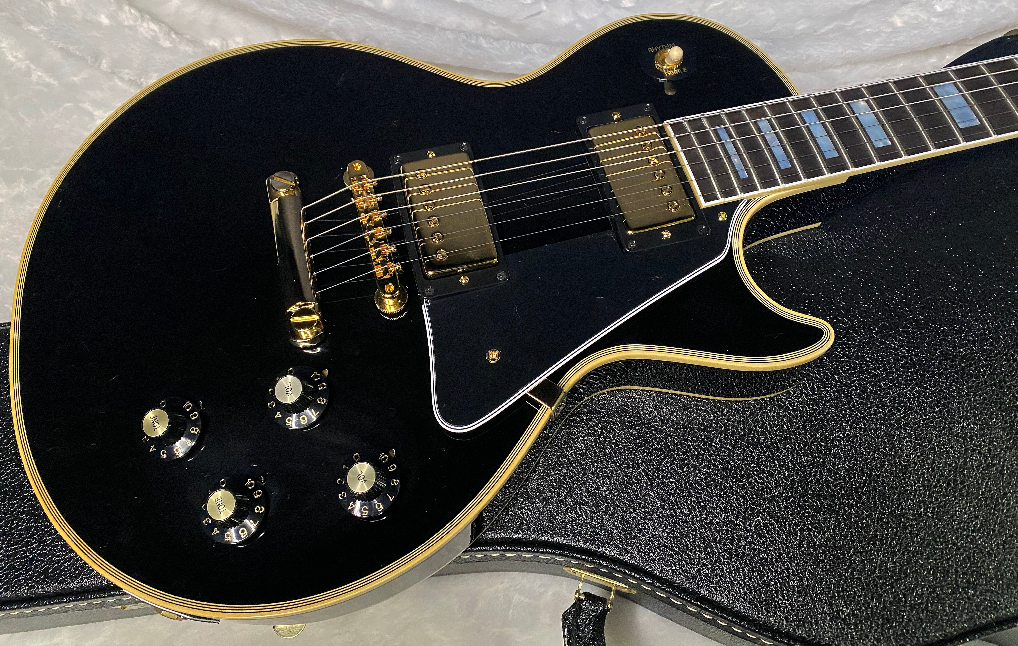 NEW! Gibson Custom Shop '68 Les Paul Custom Reissue - Gloss Ebony - Authorized Dealer - 9.3 lbs - G06603