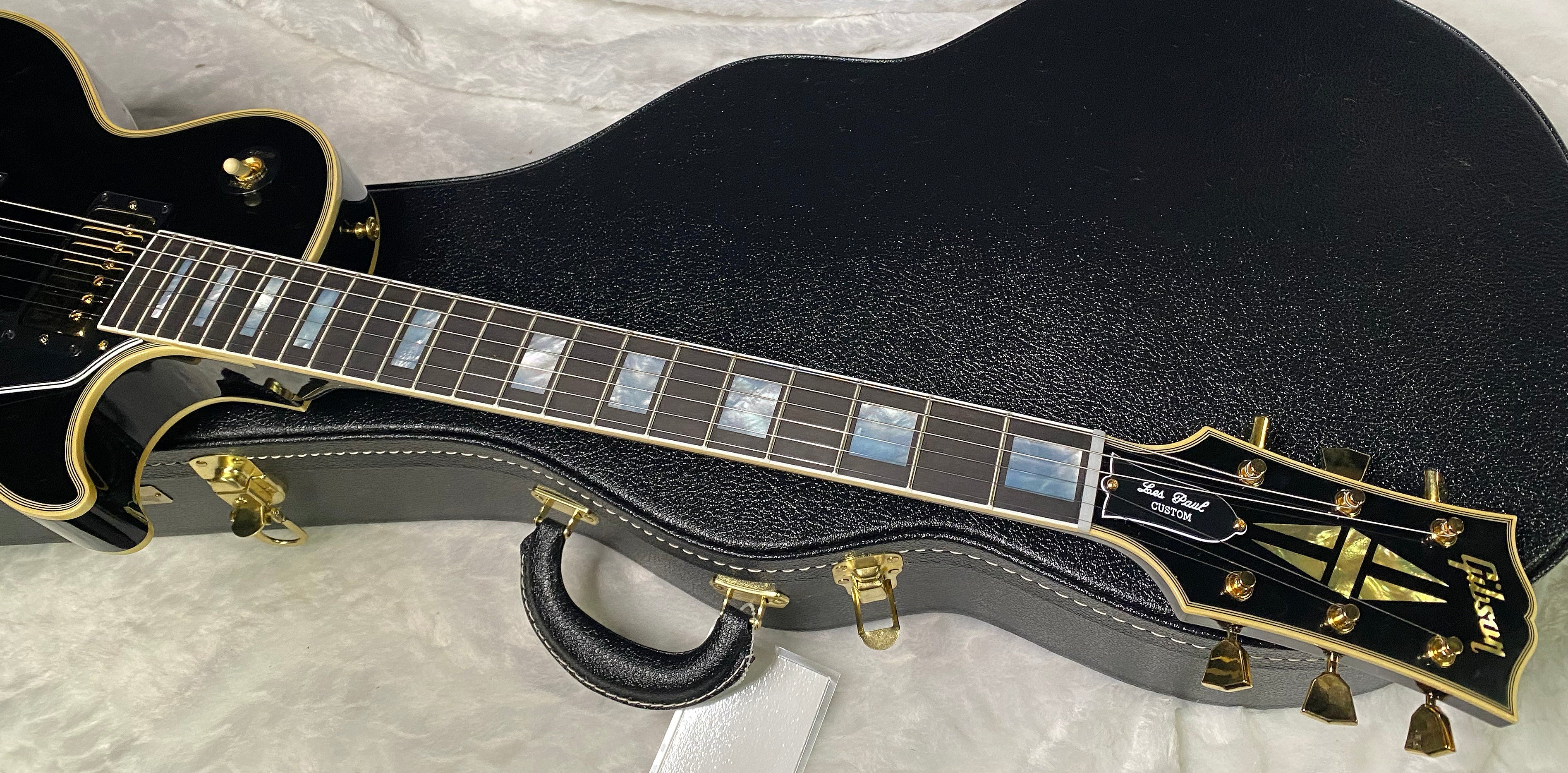 NEW! Gibson Custom Shop '68 Les Paul Custom Reissue - Gloss Ebony - Authorized Dealer - 9.3 lbs - G06603