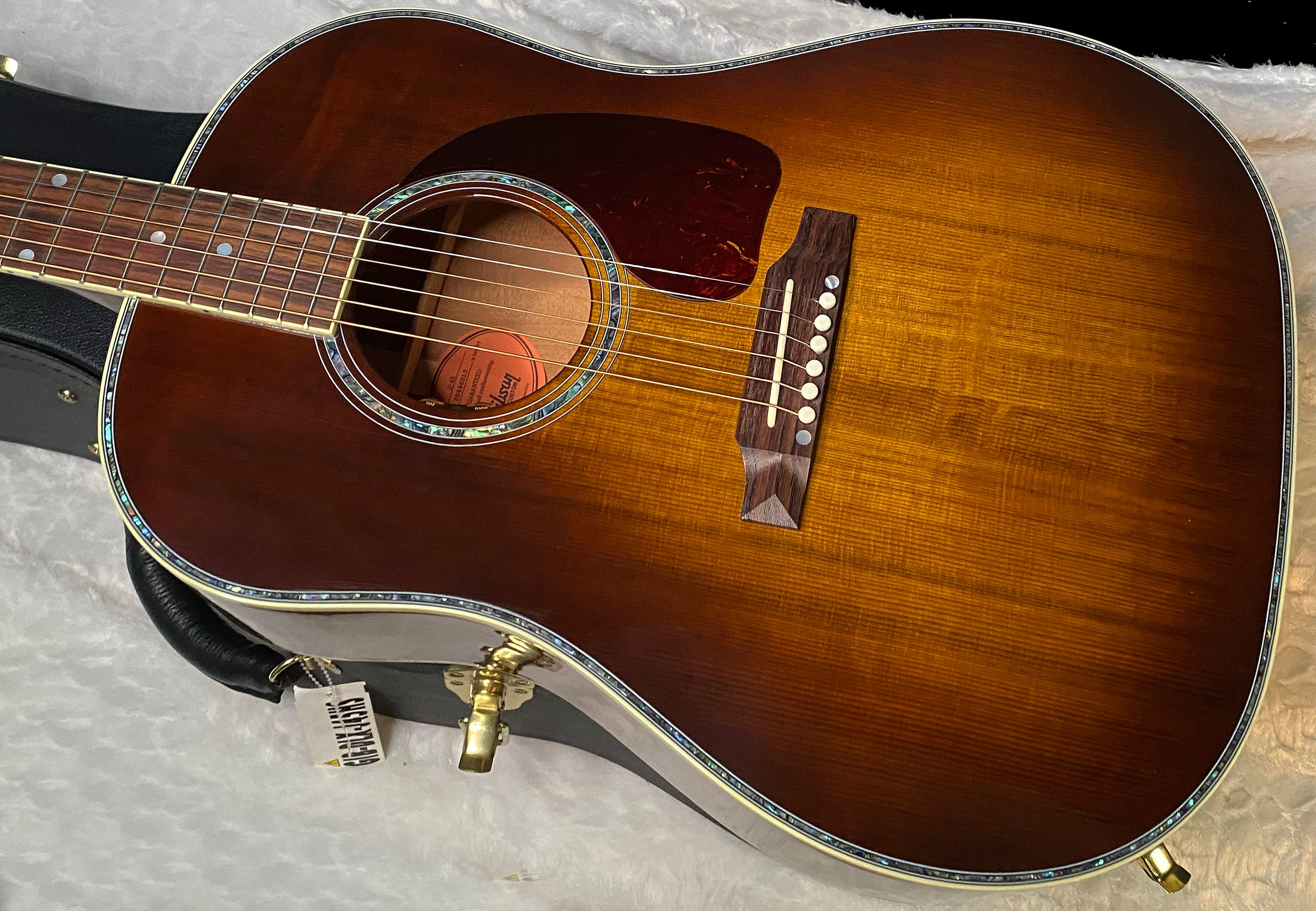 NEW! Gibson Acoustic J-45 Anniversary Limited Edition Acoustic-Electric Guitar - Custom Shop - Cremona Burst - 4.35lbs - Authorized Dealer - G07199