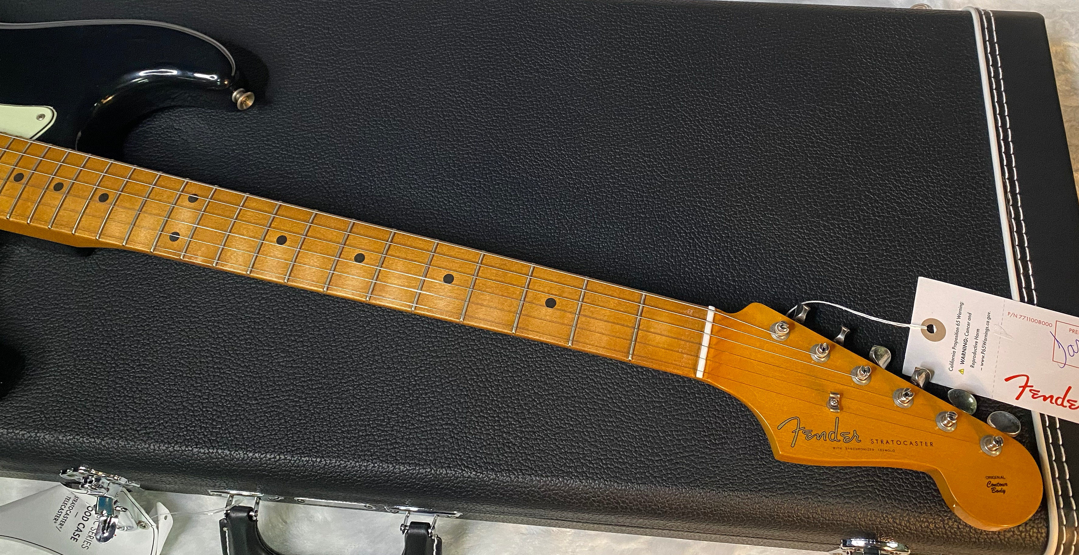 NEW! Fender Limited Edition Vintera II Road Worn '60s Stratocaster - Black - 7.4lbs - Authorized Dealer - G05770