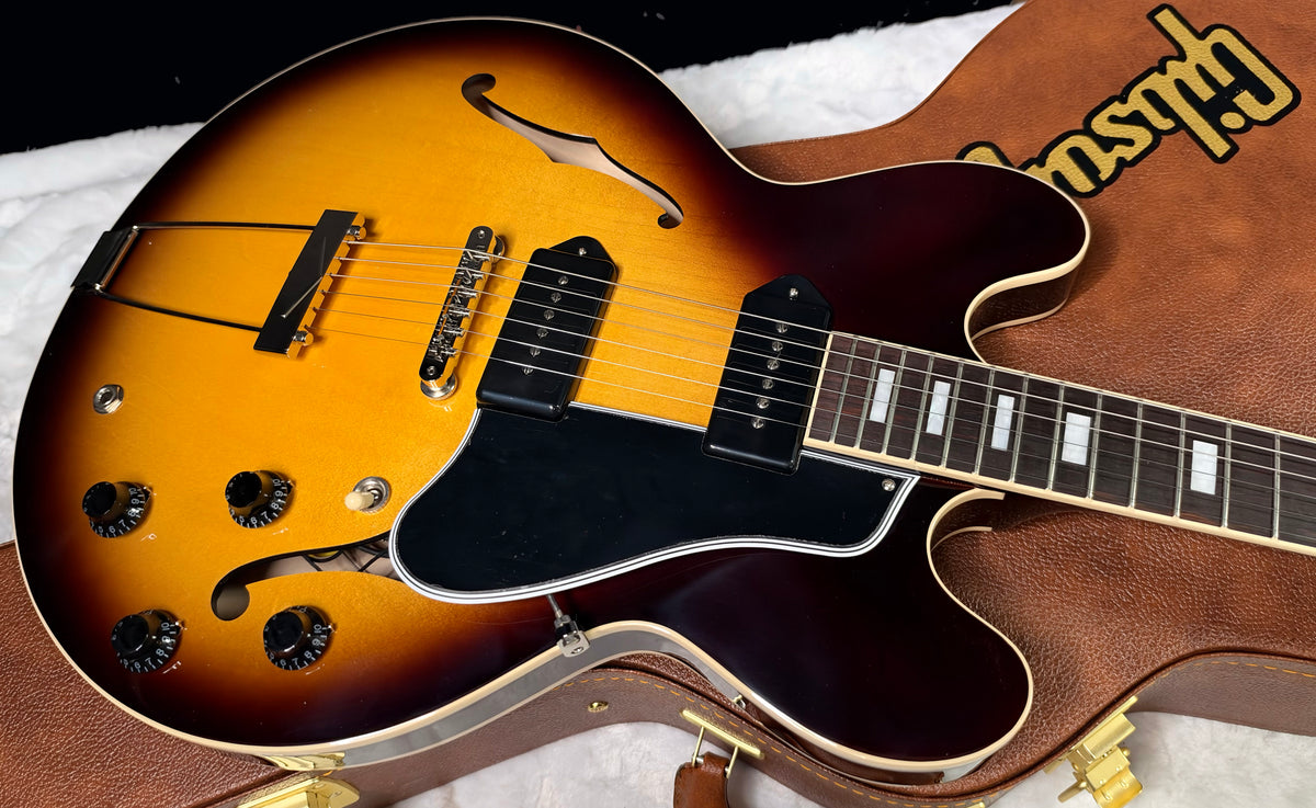 NEW ! Gibson ES-330 Hollowbody Electric Guitar - Tobacco Burst - Authorized Dealer - Only 6.4 lbs! G06987
