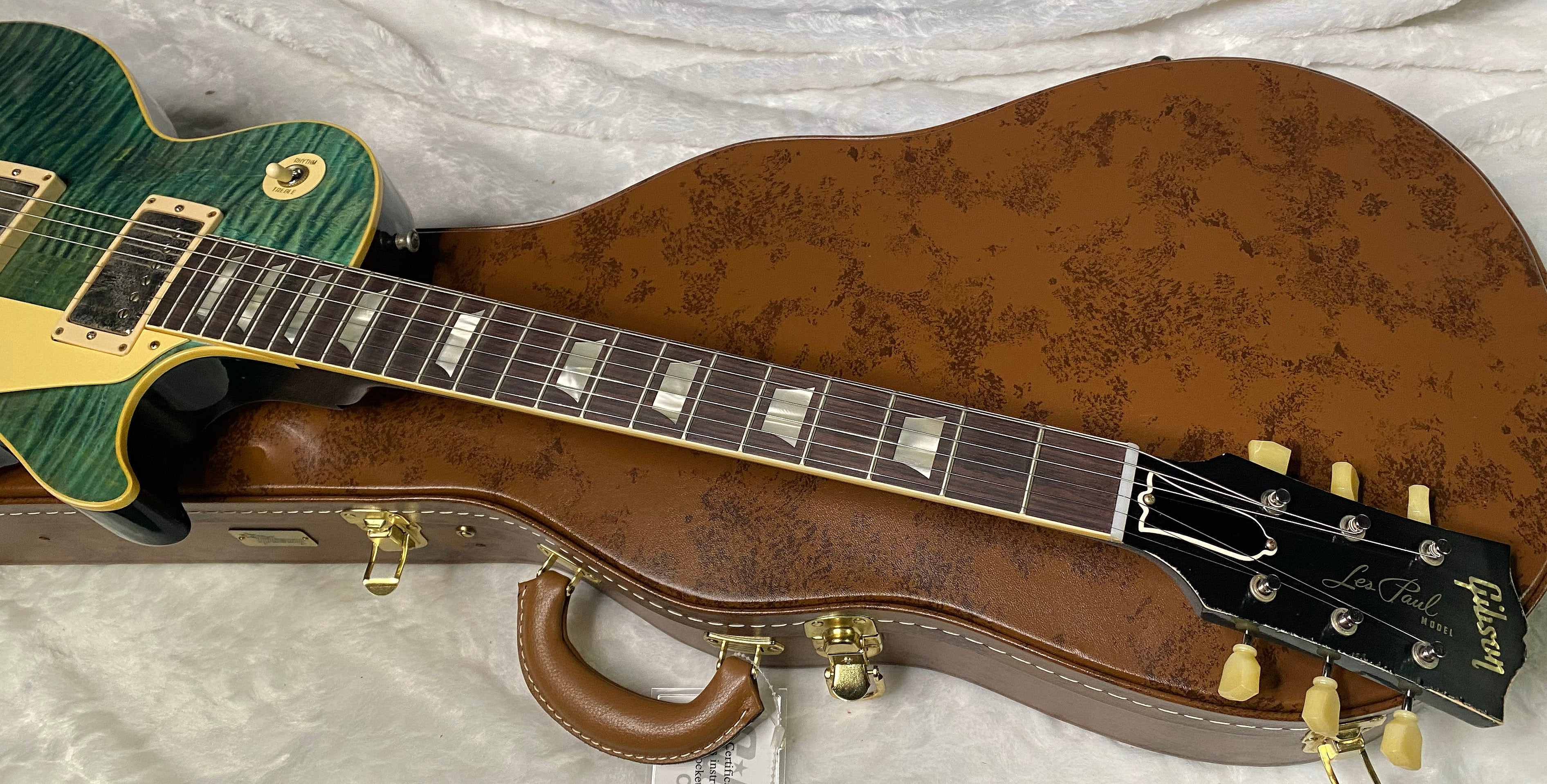 NEW! Gibson Custom 1959 Les Paul Standard Reissue Electric Guitar - Ocean Magenta, Light Aged - Greatest Hits II - Authorized Dealer - 8.4lbs - G06608