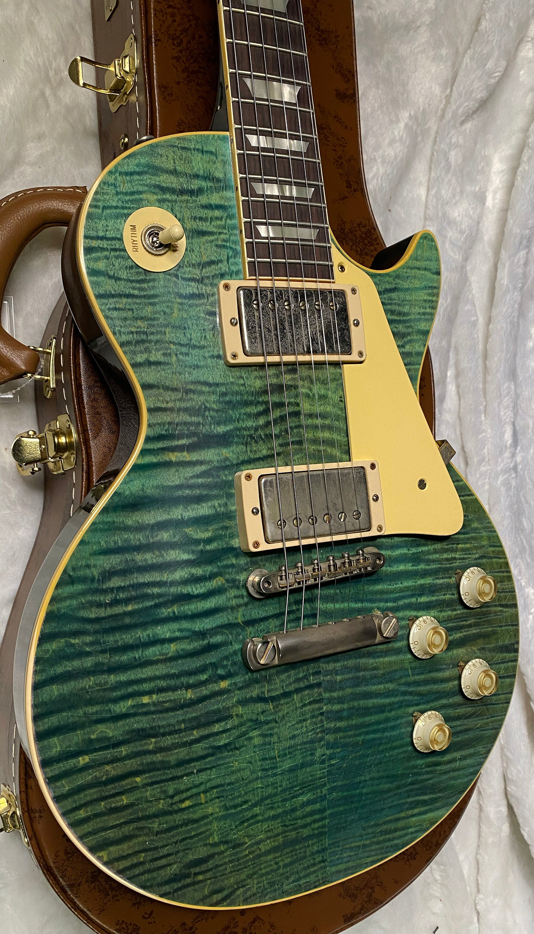 NEW! Gibson Custom 1959 Les Paul Standard Reissue Electric Guitar - Ocean Magenta, Light Aged - Greatest Hits II - Authorized Dealer - 8.4lbs - G06608