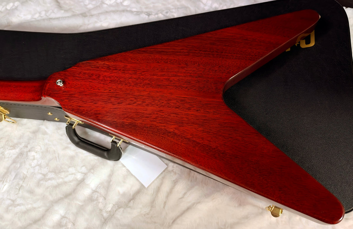 NEW! Gibson Custom 1971 Flying V Medallion Reissue Electric Guitar - Medallion Cherry - Authorized Dealer - Ultra RARE! Dealer Select - 6.4 lbs - G07900