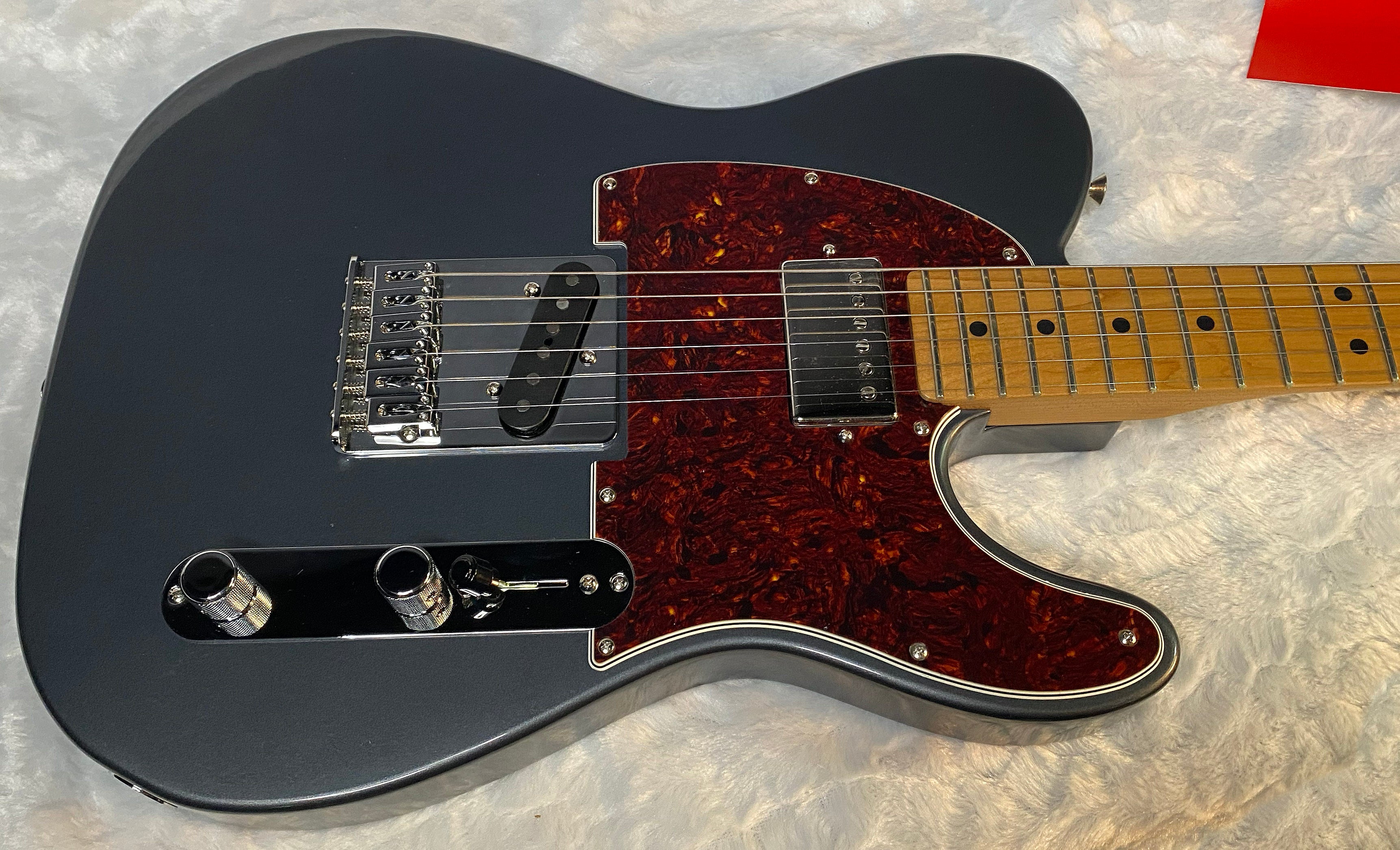 NEW! Fender Limited Edition Player II Telecaster - FSR - Roasted Maple Neck/Board - Custom Shop Texas Special Bridge P/U - Charcoal Frost Metallic - 8lbs - Authorized Dealer - G05767