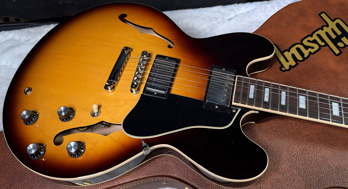 NEW ! Gibson ES-335 60s Semi-hollowbody Electric Guitar - Vintage Burst - Authorized Dealer - 8.6 lbs - G07994