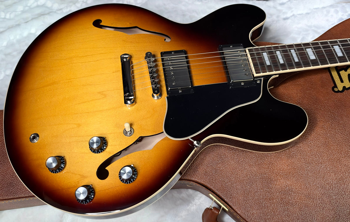 NEW ! Gibson ES-335 60s Semi-hollowbody Electric Guitar - Vintage Burst - Authorized Dealer - 8.6 lbs - G07994