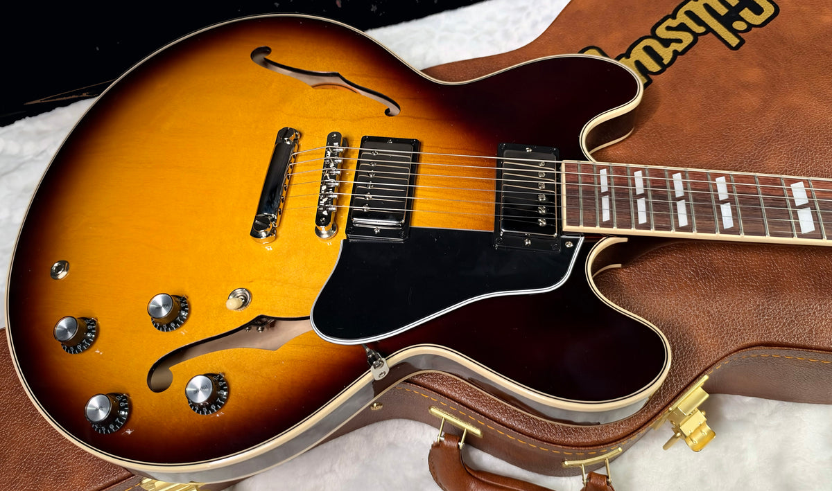 NEW! Gibson ES-345 Semi-Hollowbody Electric Guitar - Vintage Burst - Authorized Dealer - 8.4 lbs - G07985
