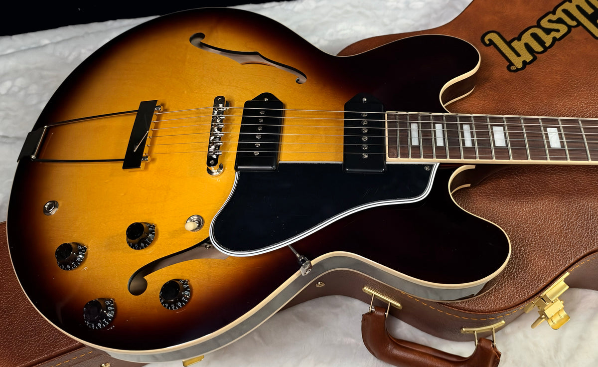 NEW ! Gibson ES-330 Hollowbody Electric Guitar - Tobacco Burst - Authorized Dealer - Only 6.3 lbs! G07991