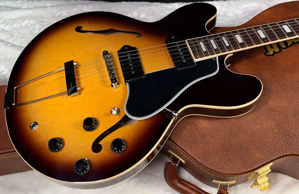 NEW ! Gibson ES-330 Hollowbody Electric Guitar - Tobacco Burst - Authorized Dealer - Only 6.3 lbs! G07991