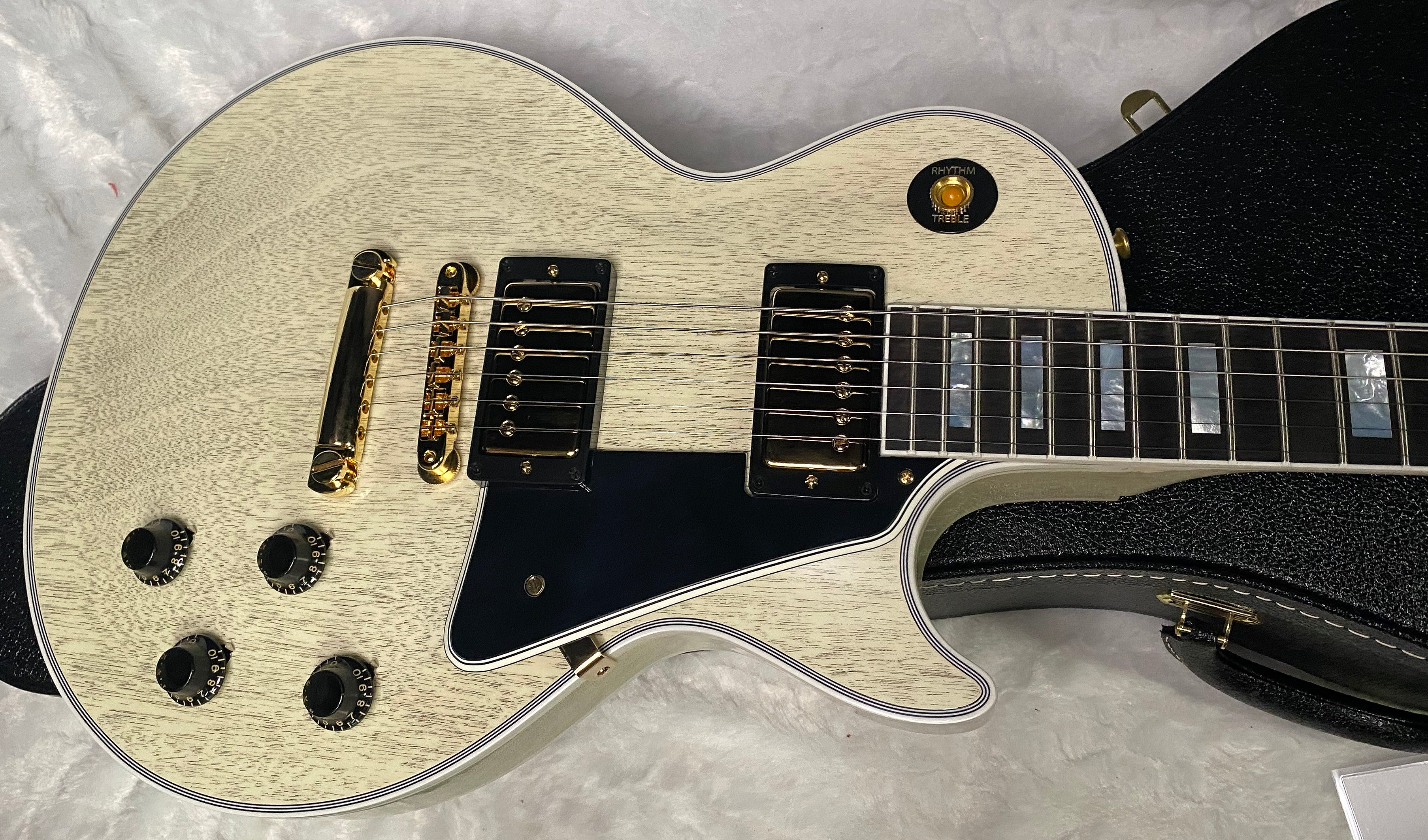NEW! Gibson Les Paul Custom 1957 Reissue VOS - Custom Ordered in TV White - Custom Shop - 9.75 lbs - Authorized Dealer - G07212