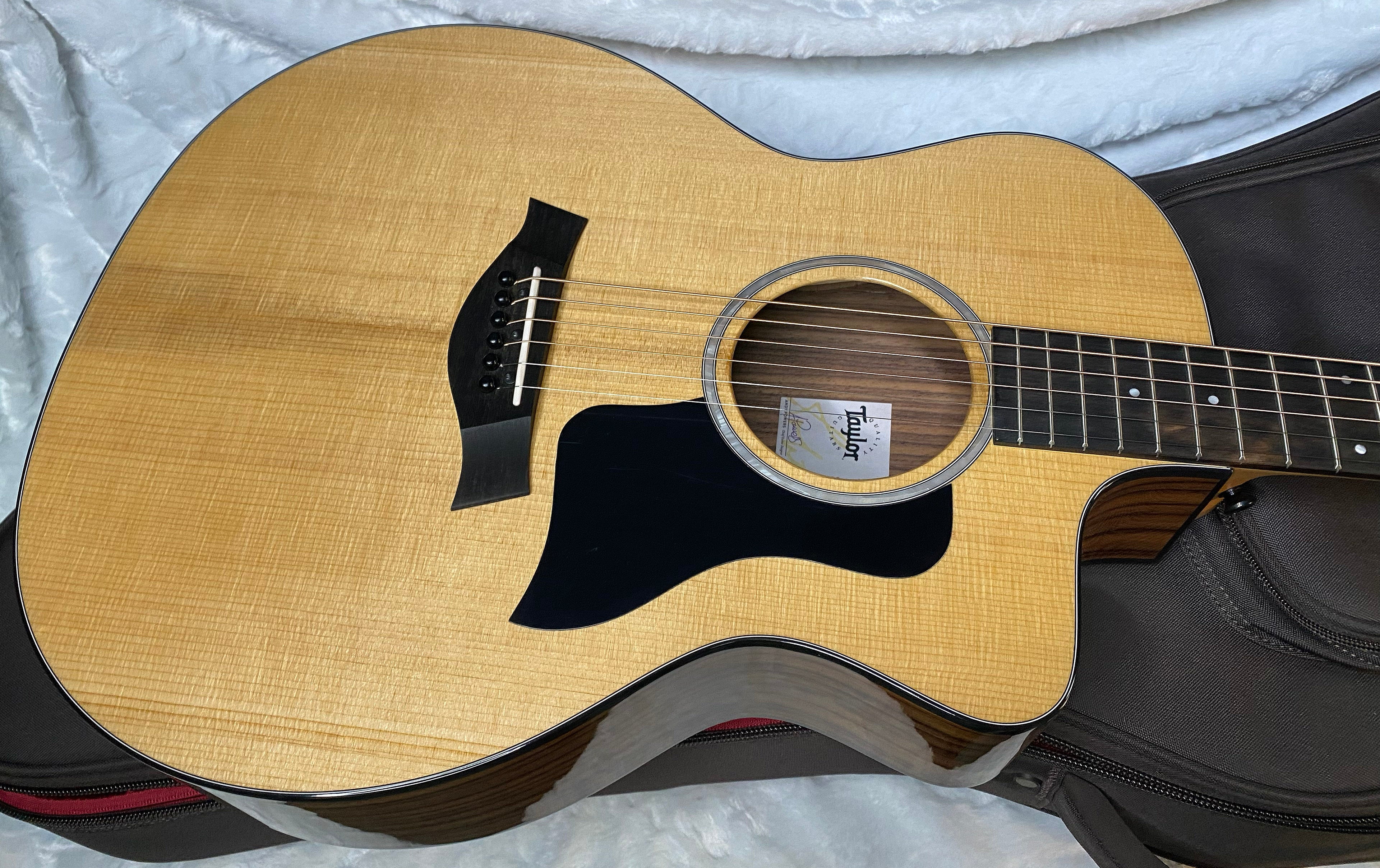 MINT Taylor 214ce Plus Grand Auditorium Acoustic-Electric Guitar Natural Finish - 4.8lbs - Authorized Dealer - G05806