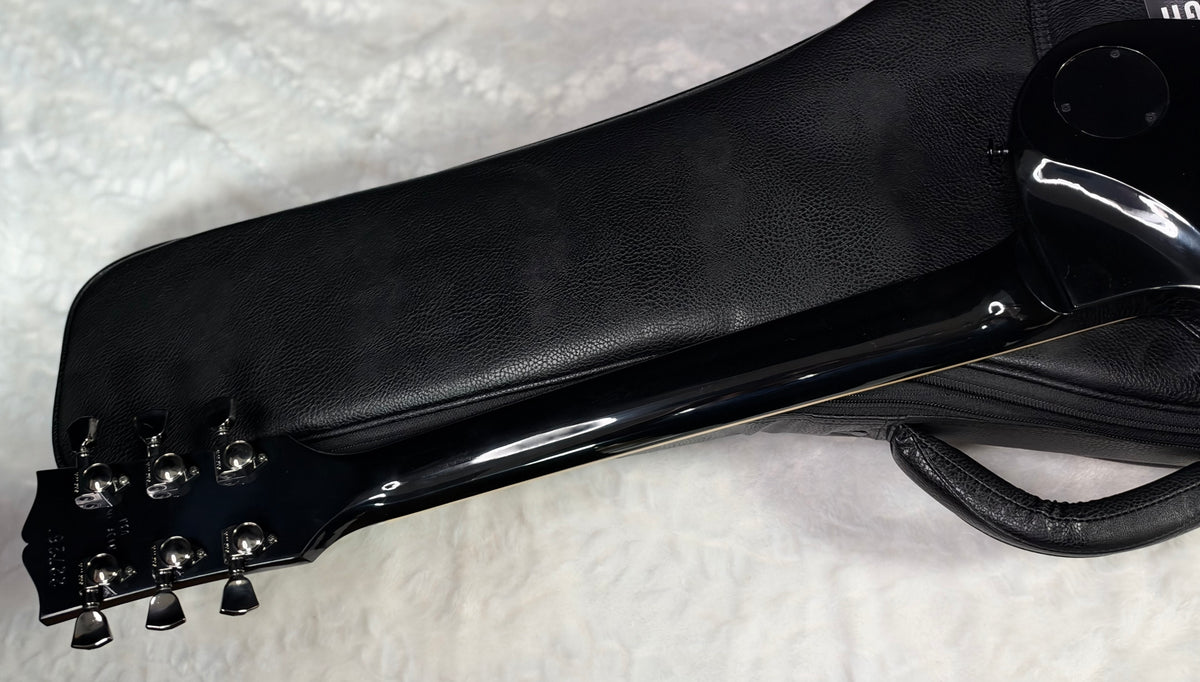 NEW ! Gibson Les Paul Studio Session - Translucent Ebony - Monster Flame Top - Authorized Dealer - 8.7 lbs - G07998