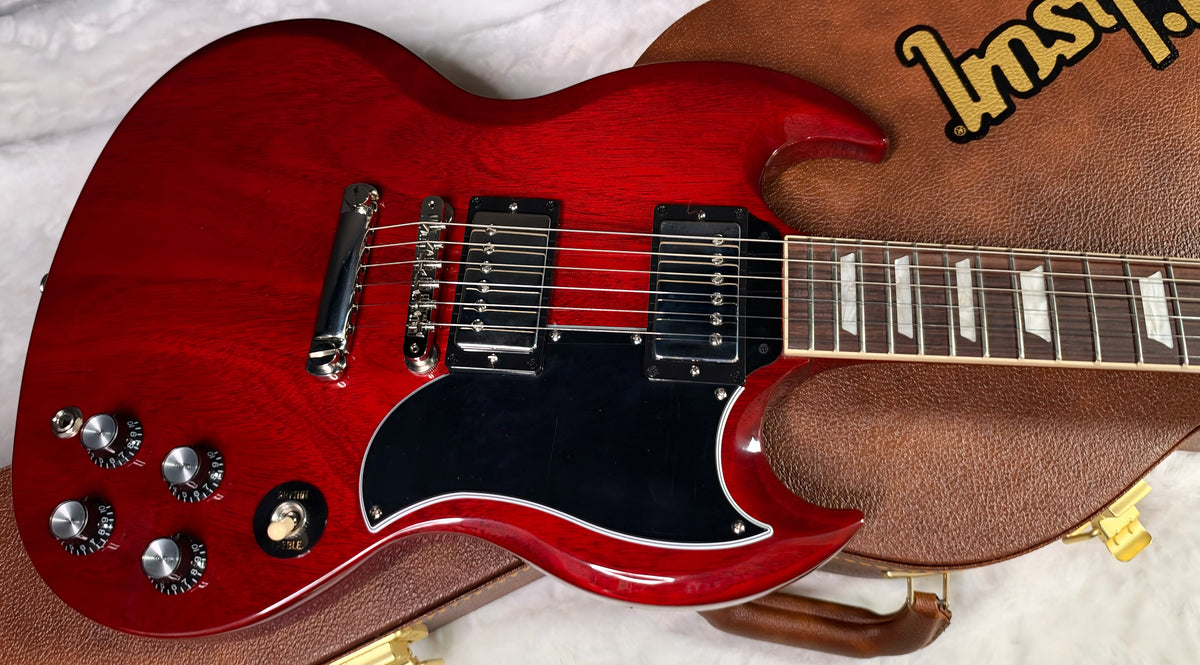NEW ! Gibson SG Standard '61 Stop Bar - Vintage Cherry - Only 6.2 lbs - Authorized Dealer - G07990