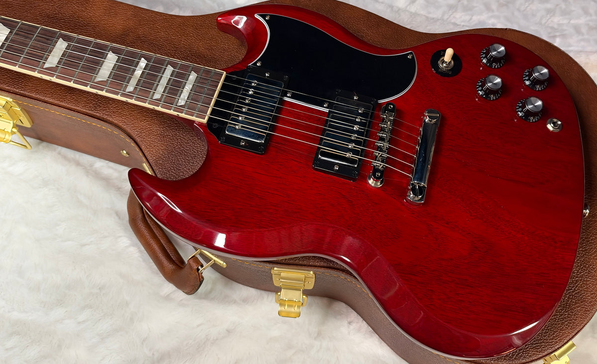 NEW ! Gibson SG Standard '61 Stop Bar - Vintage Cherry - Only 6.2 lbs - Authorized Dealer - G07990