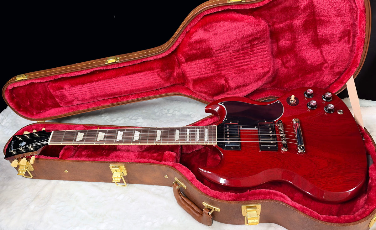 NEW ! Gibson SG Standard '61 Stop Bar - Vintage Cherry - Only 6.2 lbs - Authorized Dealer - G07990