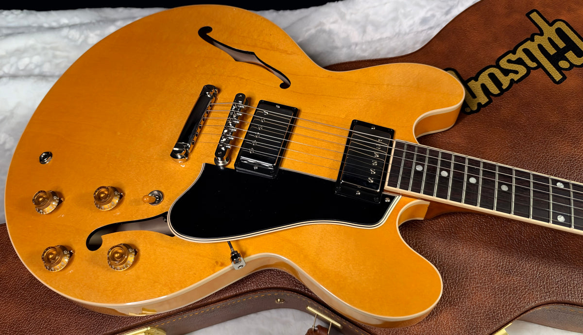 NEW ! Gibson ES-335 50s Semi-Hollowbody Electric Guitar - Vintage Natural - Authorized Dealer - 8.4lbs - G07995