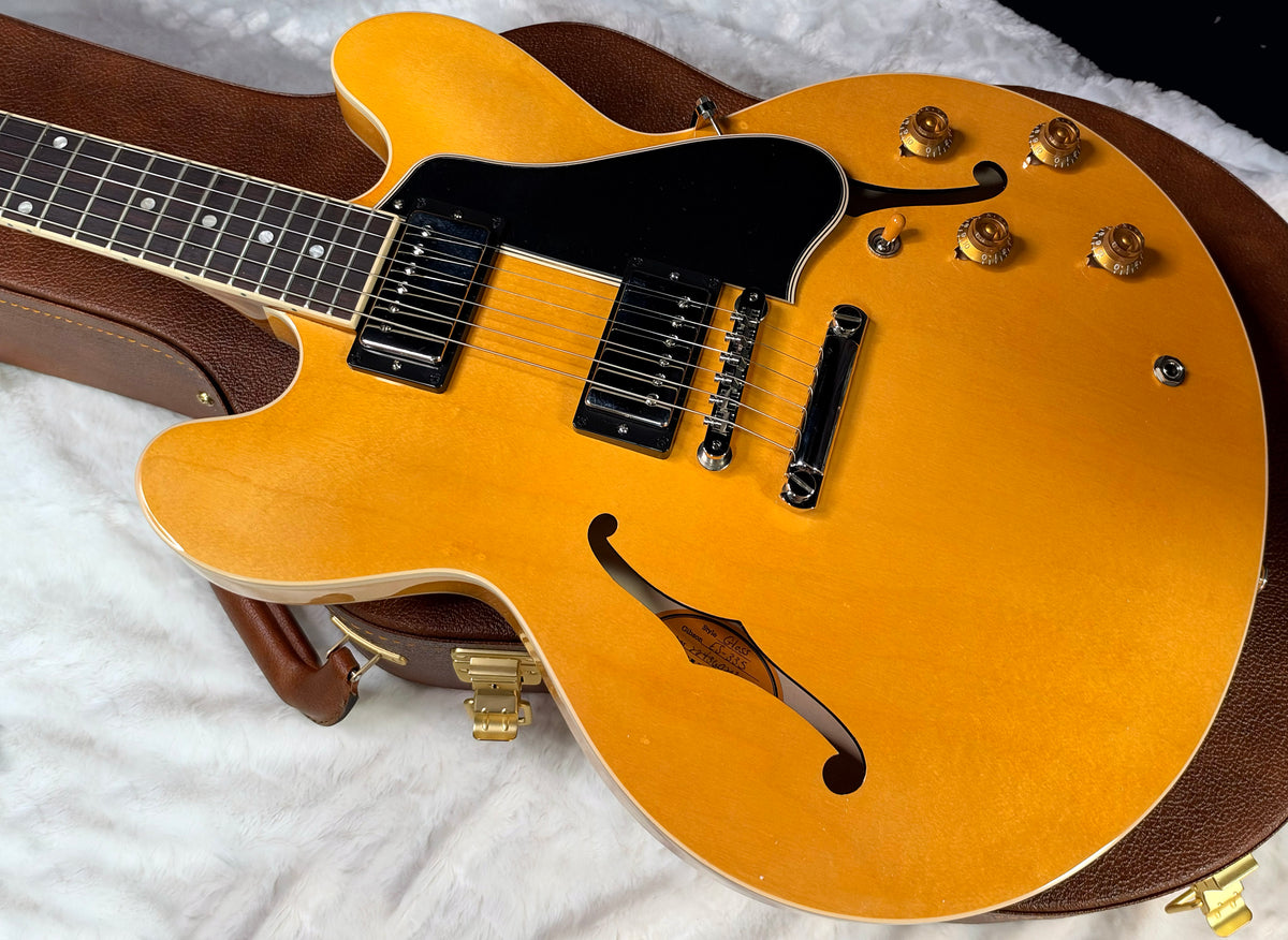 NEW ! Gibson ES-335 50s Semi-Hollowbody Electric Guitar - Vintage Natural - Authorized Dealer - 8.4lbs - G07995