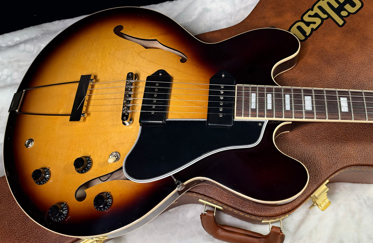NEW ! Gibson ES-330 Hollowbody Electric Guitar - Tobacco Burst - Authorized Dealer - Only 6.2 lbs! G08002