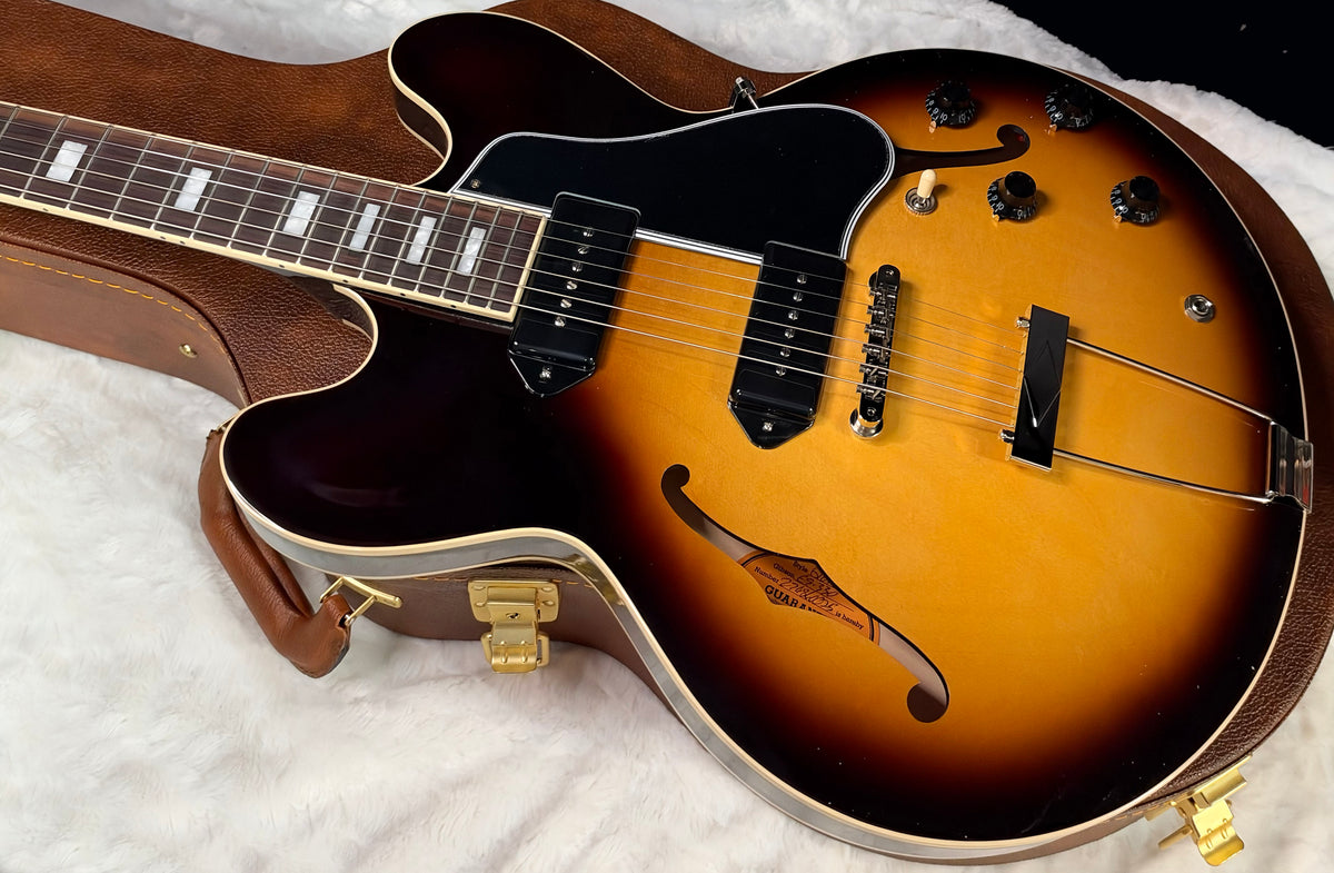 NEW ! Gibson ES-330 Hollowbody Electric Guitar - Tobacco Burst - Authorized Dealer - Only 6.2 lbs! G08002