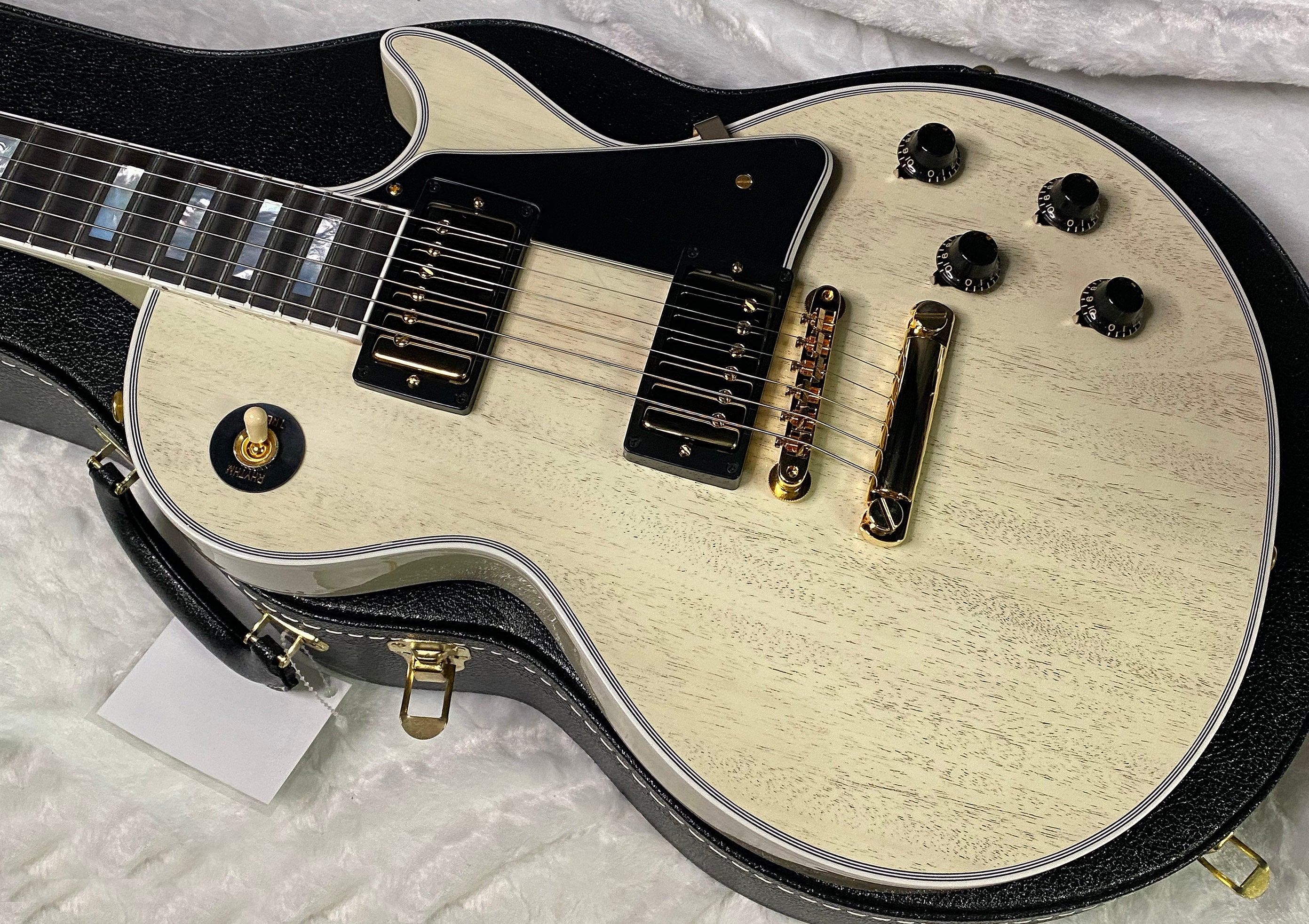 NEW! Gibson Les Paul Custom 1957 Reissue VOS - Custom Ordered in TV White - Custom Shop - 8.5 lbs - Authorized Dealer - G07213