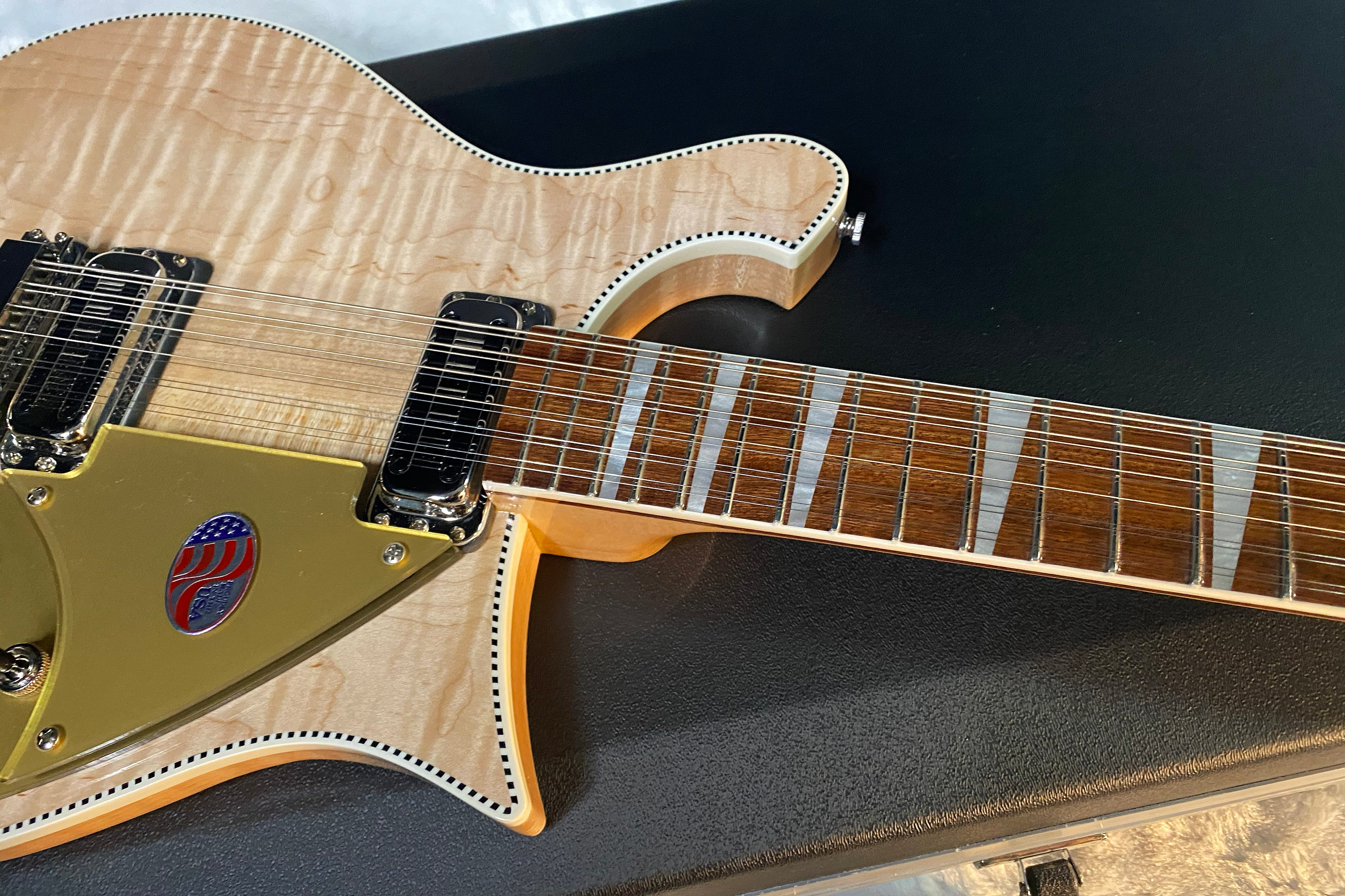 NEW! Rickenbacker 660/12 Maple Glo MG 7.55 lbs - Authorized Dealer - In Stock Ready to Ship- G06622