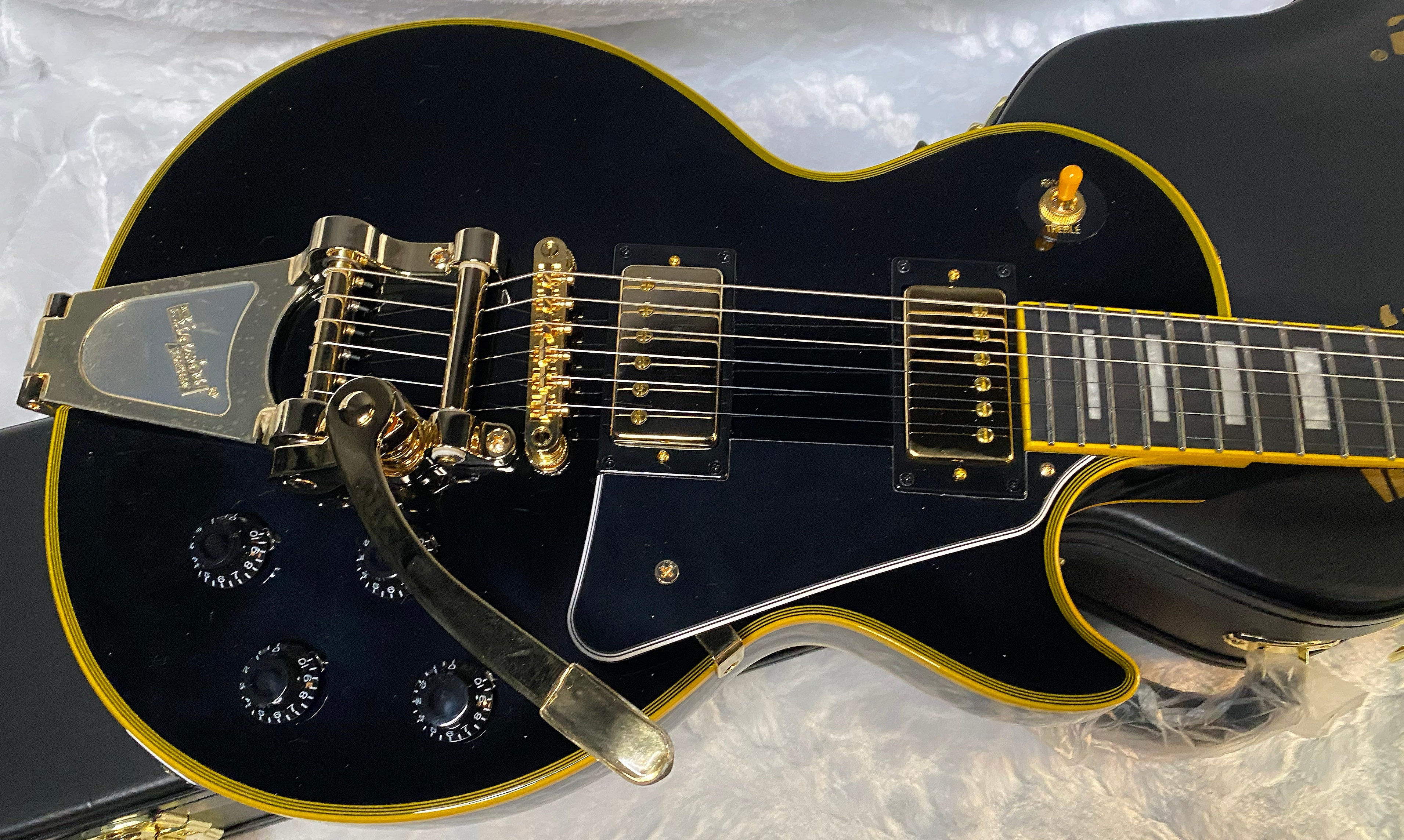 NEW! Epiphone Joe Bonamassa ‘59 Les Paul Custom - Bigsby - Limited Edition - Authorized Dealer
