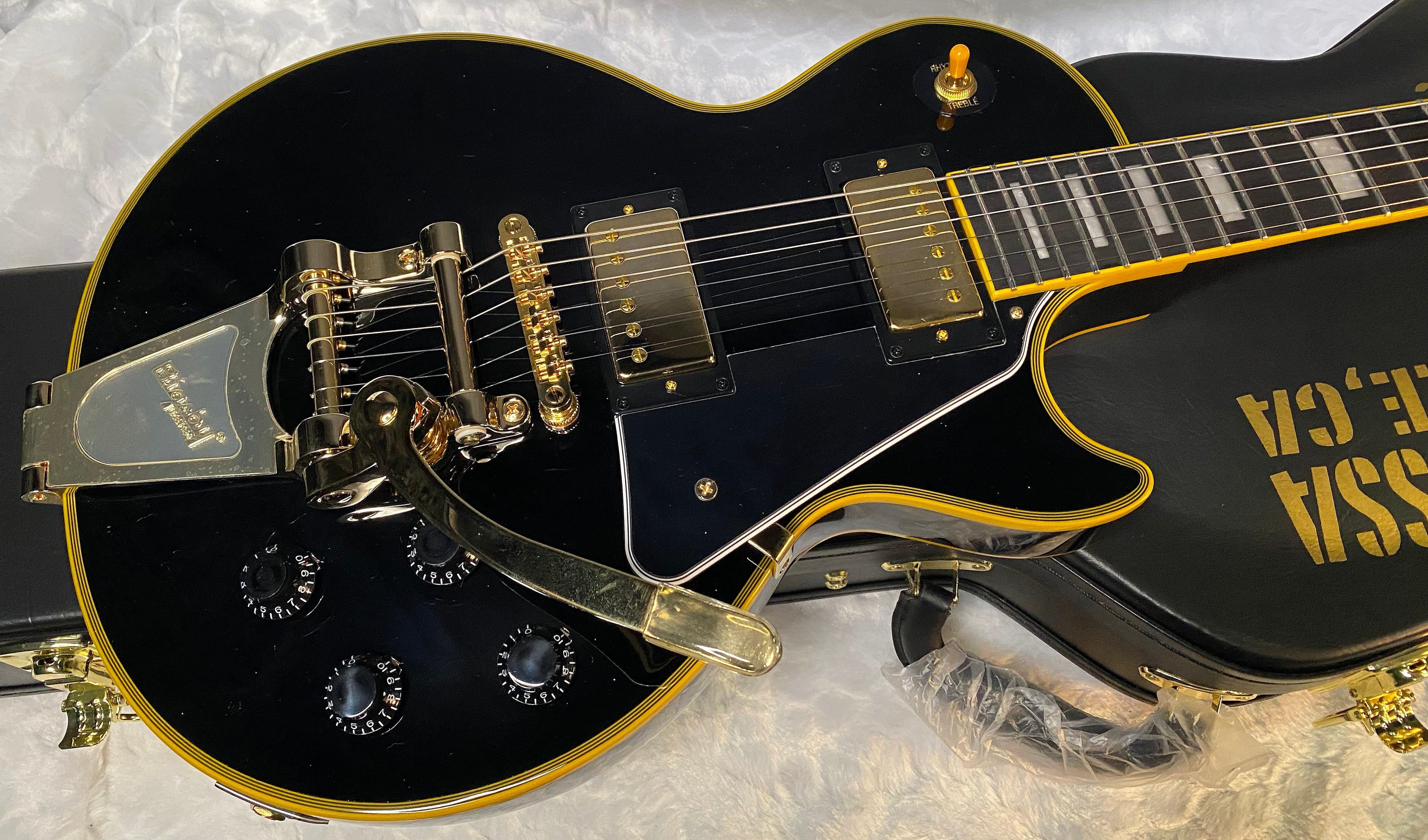 NEW! Epiphone Joe Bonamassa ‘59 Les Paul Custom - Bigsby - Limited Edition - Authorized Dealer