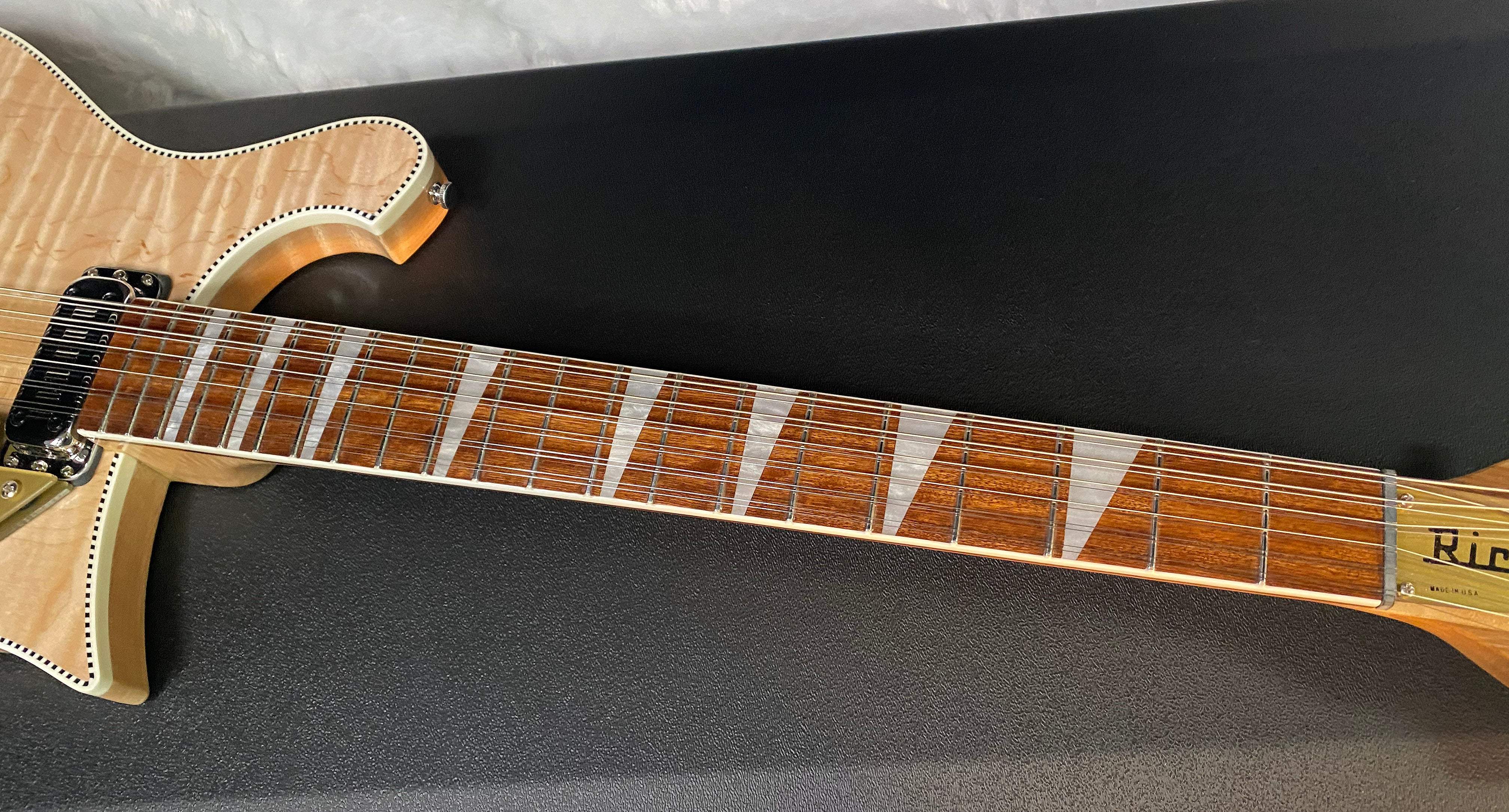 NEW! Rickenbacker 660/12 Maple Glo MG 7.55 lbs - Authorized Dealer - In Stock Ready to Ship- G06622