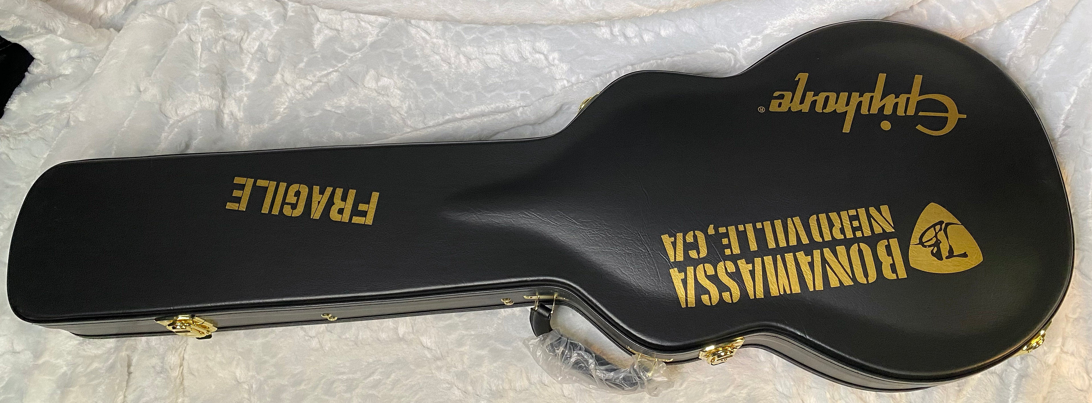 NEW! Epiphone Joe Bonamassa ‘59 Les Paul Custom - Bigsby - Limited Edition - Authorized Dealer