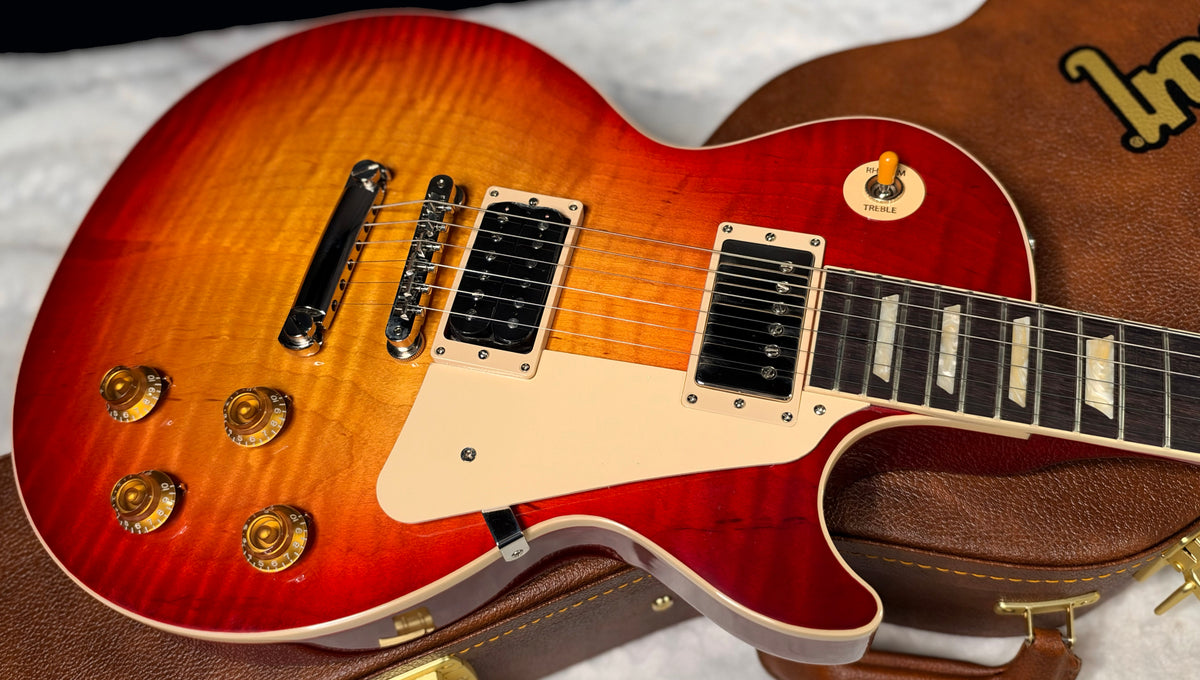 NEW ! Gibson Les Paul Standard '50s - AAA Flame - Factory Sunburst (custom shop finish) - Bizarre Guitar Limited Edition - Only 8.8 lbs - Authorized Dealer - G07946