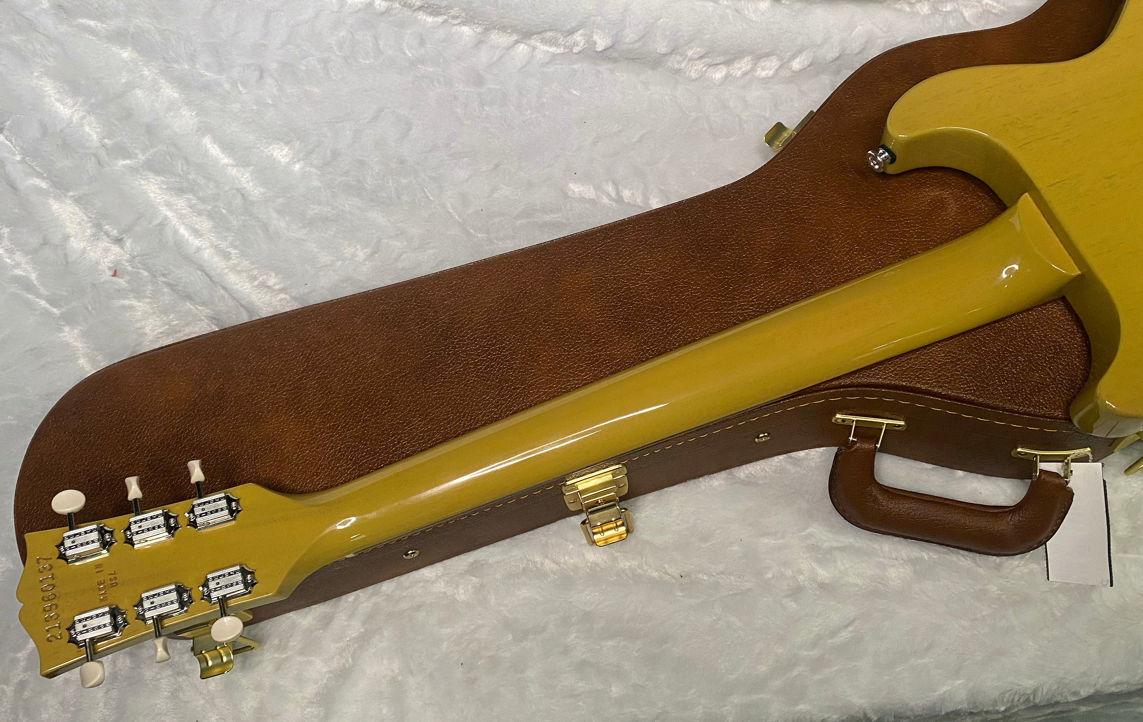 NEW! Gibson Les Paul Junior DC Double Cut - TV Yellow - Authorized Dealer - Only 6.5 lbs - G07219