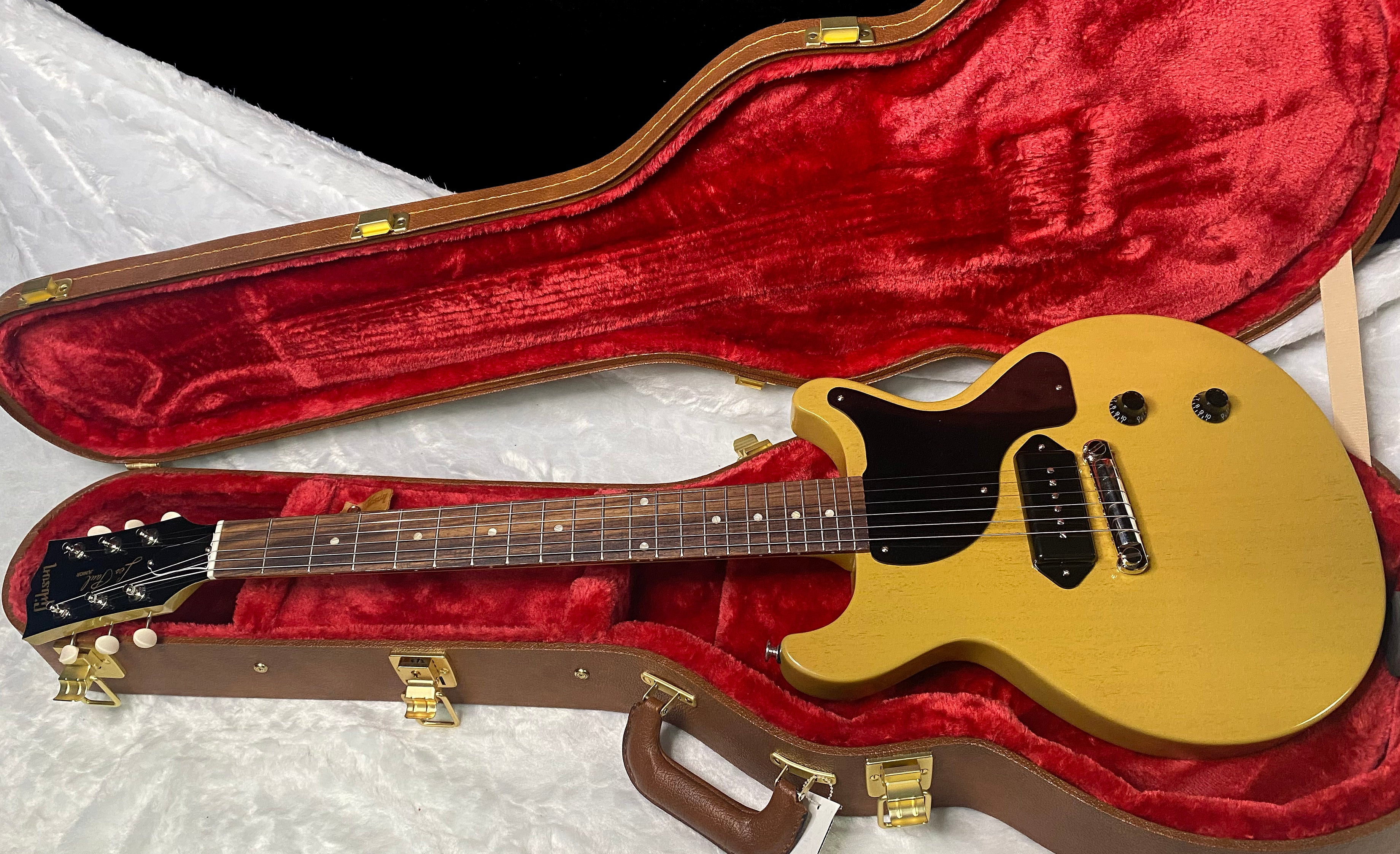 NEW! Gibson Les Paul Junior DC Double Cut - TV Yellow - Authorized Dealer - Only 6.5 lbs - G07219