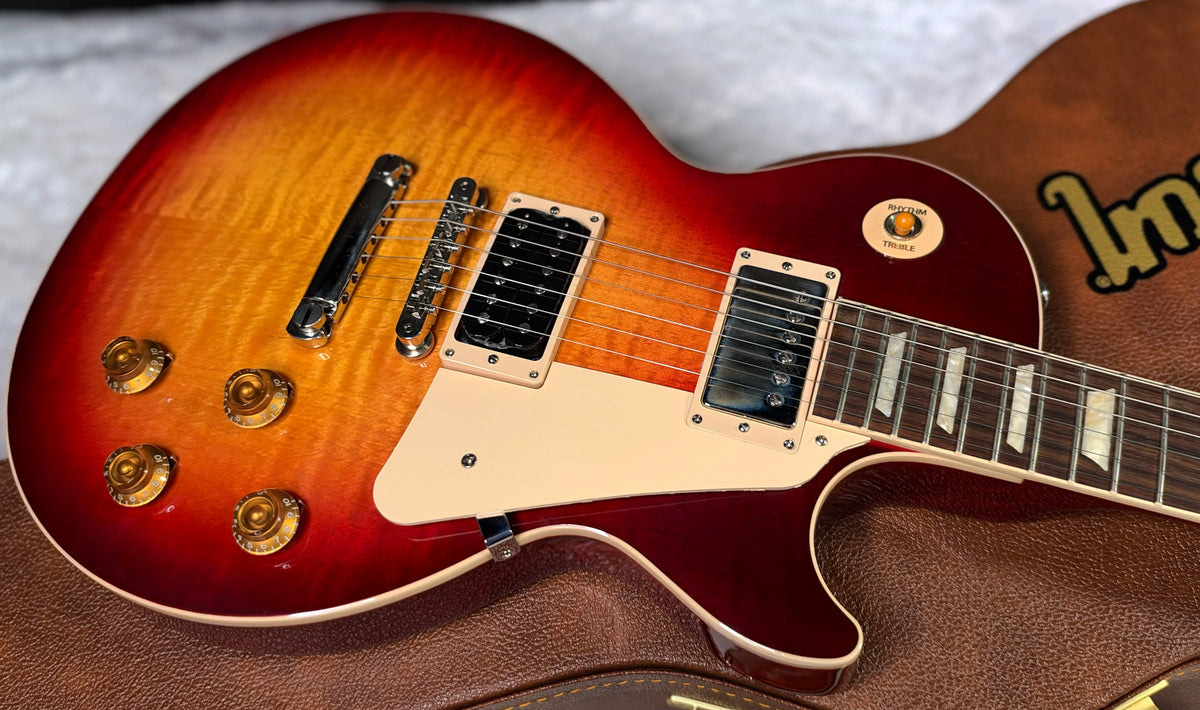 NEW ! Gibson Les Paul Standard '50s - AAA Flame - Factory Sunburst (custom shop finish) - Bizarre Guitar Limited Edition - Only 8.9 lbs - Authorized Dealer - G07963
